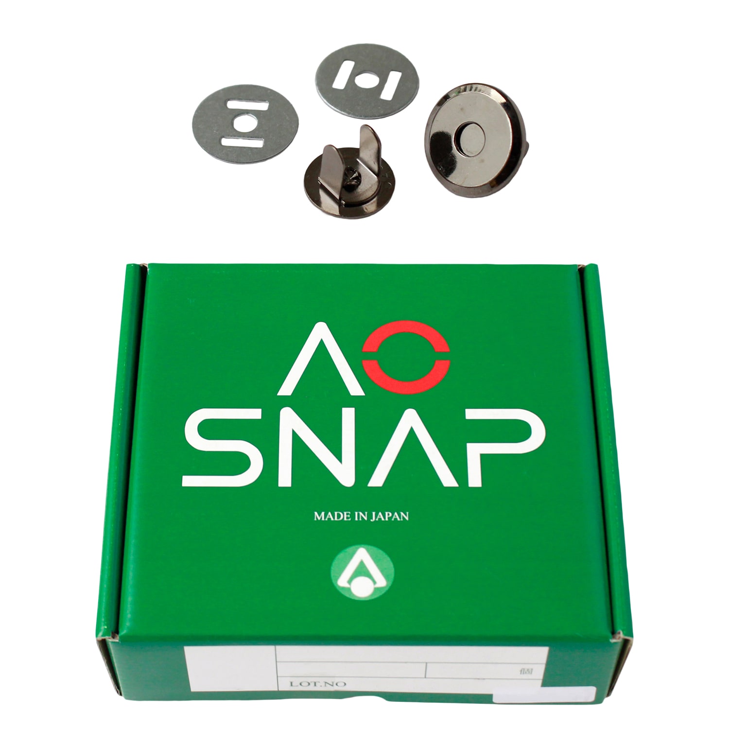 日本紐釦貿易 薄型マグネットボタン 3mmxφ14mm 200組入り M1014-BN-200 （ご注文単位1箱）【直送品】