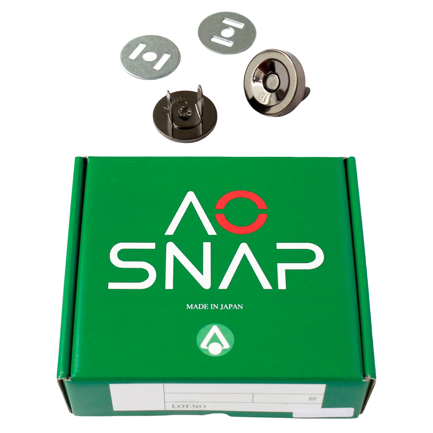 日本紐釦貿易 マグネットボタン 4mmxφ14mm 200組入り M72-BN-200 （ご注文単位1箱）【直送品】