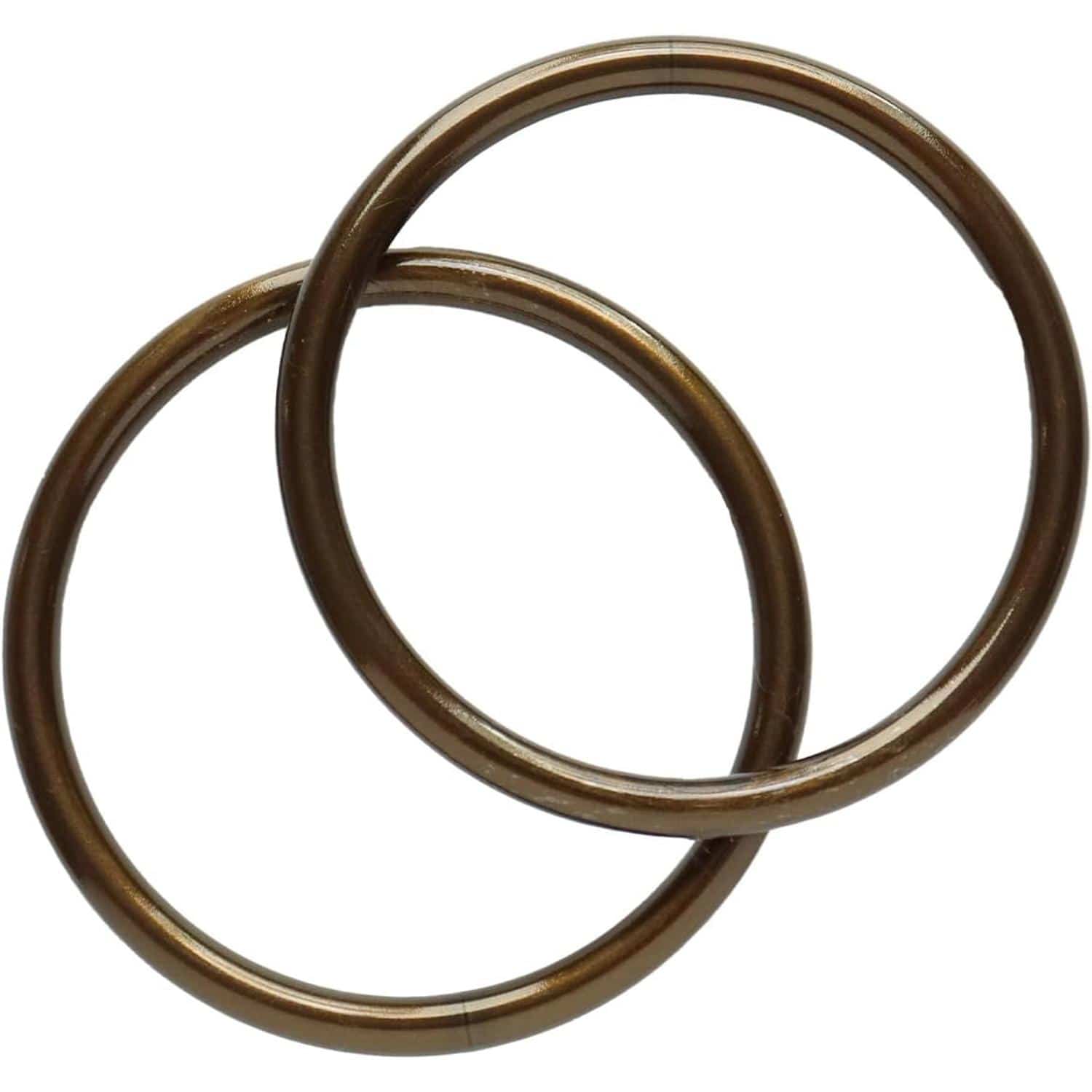 日本紐釦貿易 プラスチックリング 内径11cm 外径13cm 10組入 アンティークゴールド P273L-AG-10 （ご注文単位1セット）【直送品】