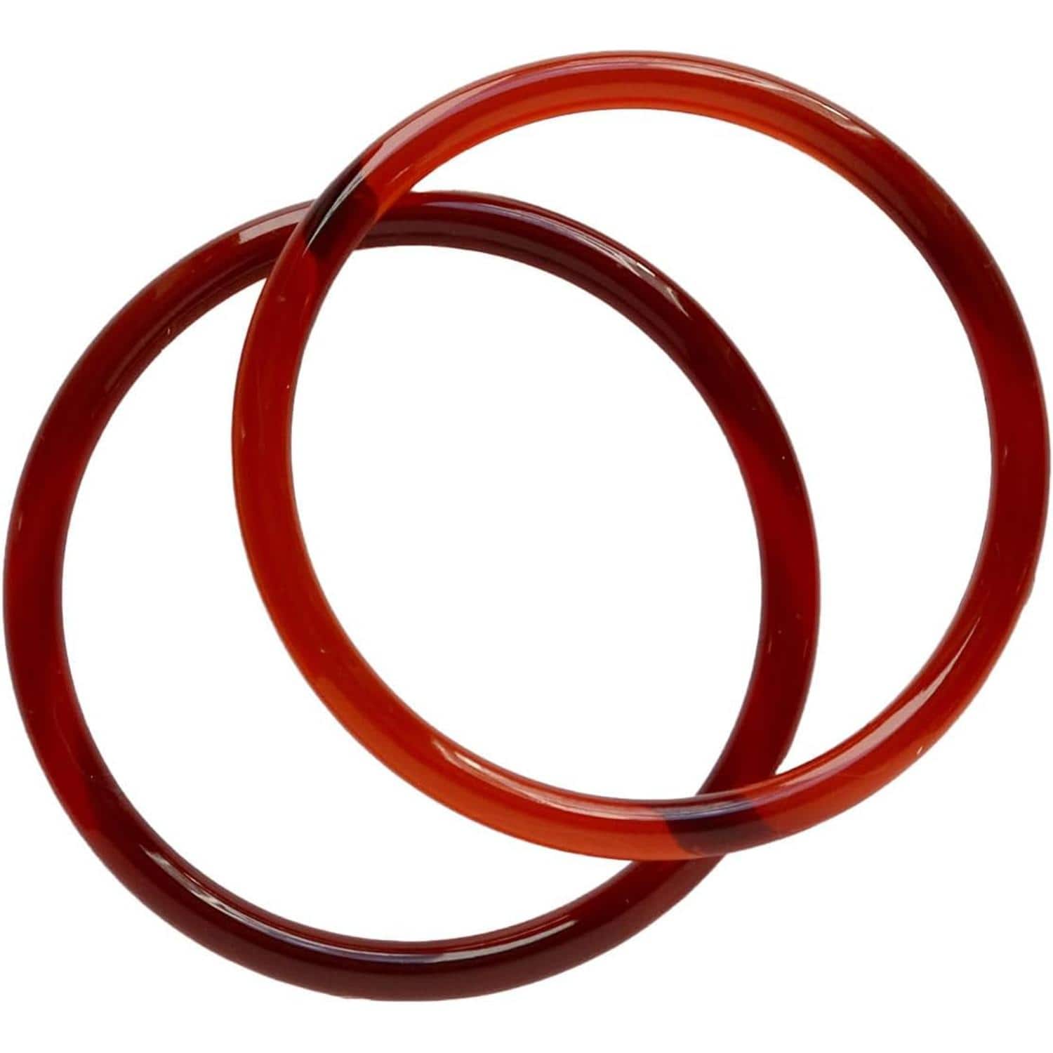 日本紐釦貿易 プラスチックリング 内径11cm 外径13cm 10組入 茶 P273L-C-10 （ご注文単位1セット）【直送品】