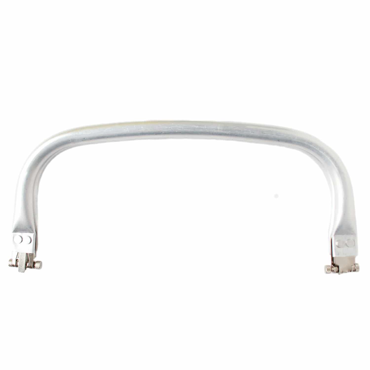 日本紐釦貿易 アルミバネ口金(ニューム口金) くし型 W24cmxH10cm TYB1224 (ご注文単位1本)【直送品】