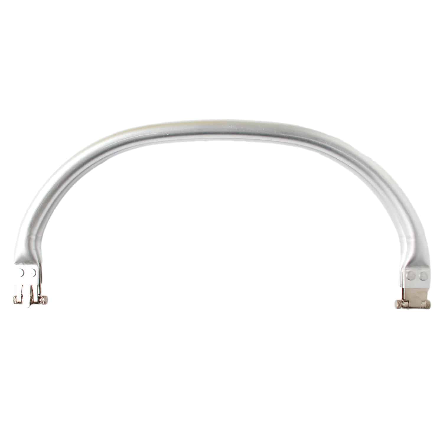 日本紐釦貿易 アルミバネ口金(ニューム口金) 丸型 W27cmxH11cm TYB2227 (ご注文単位1本)【直送品】