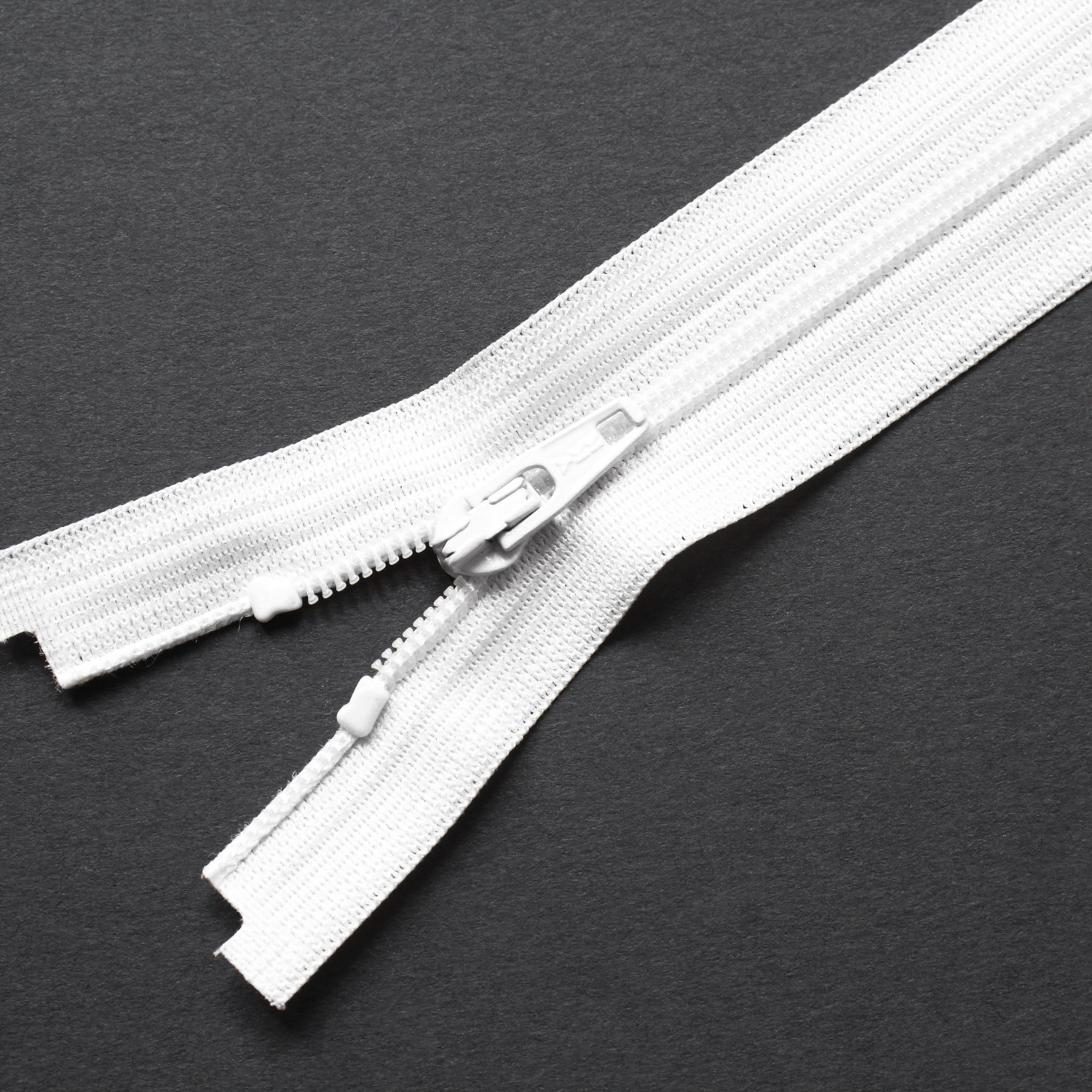 日本紐釦貿易 Y.K.K コイルオープンファスナー 56cm 3本入り col.501 白 3CFOR56DA （ご注文単位1束）【直送品】