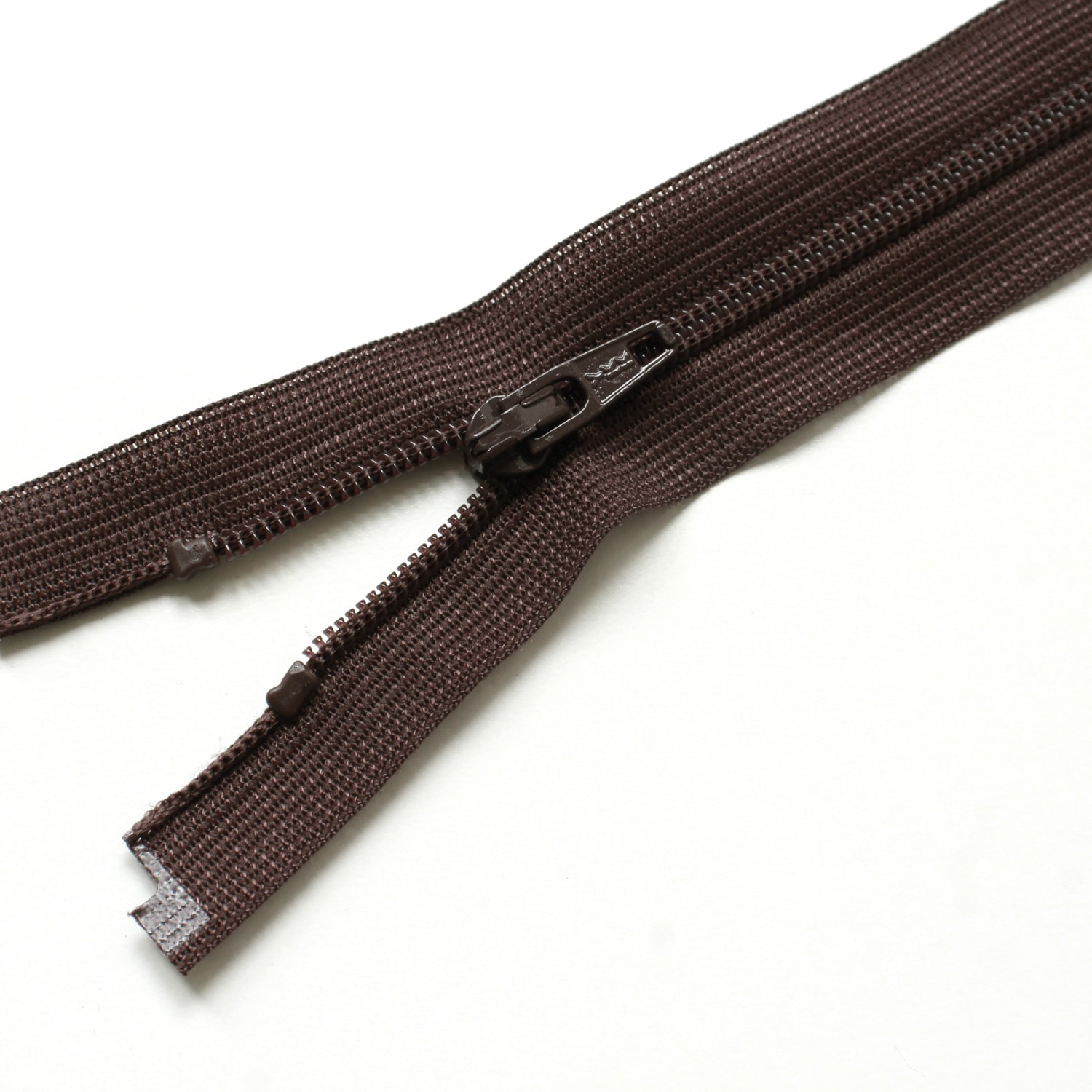 日本紐釦貿易 Y.K.K コイルオープンファスナー 56cm 3本入り col.570 茶 3CFOR56DA (ご注文単位1束)【直送品】