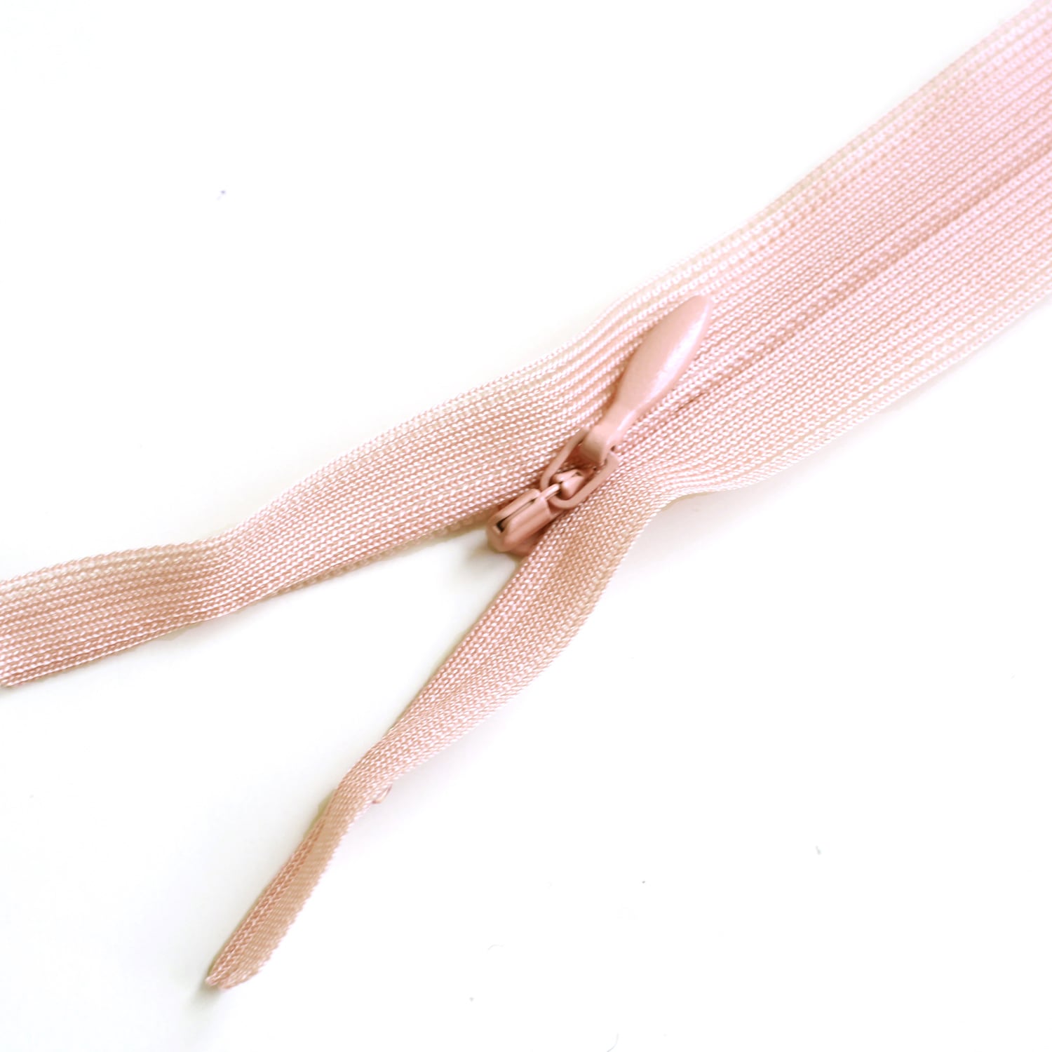 日本紐釦貿易 Y.K.K コンシールファスナー 22cm 5本入 col.805 KS22-806 薄ピンク (ご注文単位1束)【直送品】