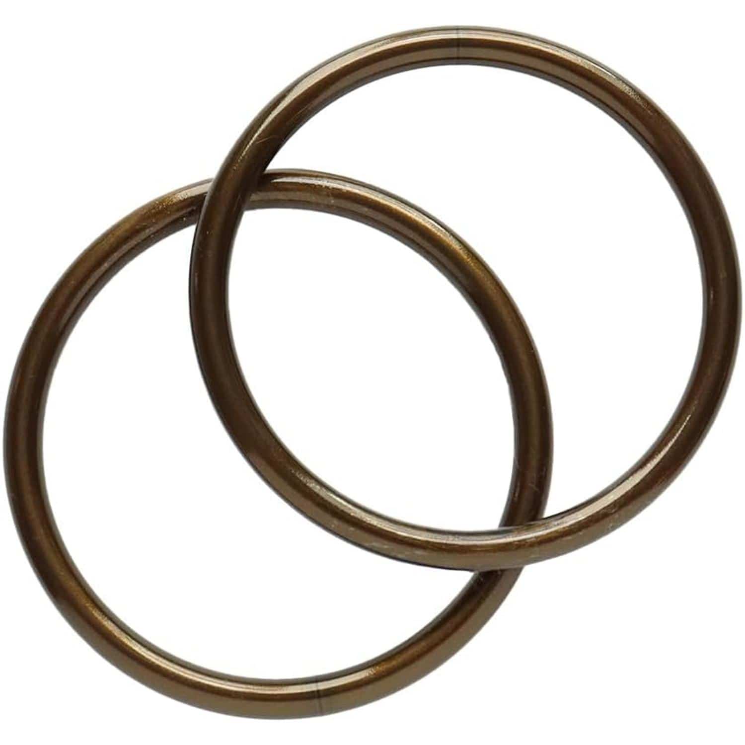 日本紐釦貿易 プラスチックリング 内径9cm 外径10.5cm 10組入 アンティークゴールド P273S-AG-10 (ご注文単位1箱)【直送品】