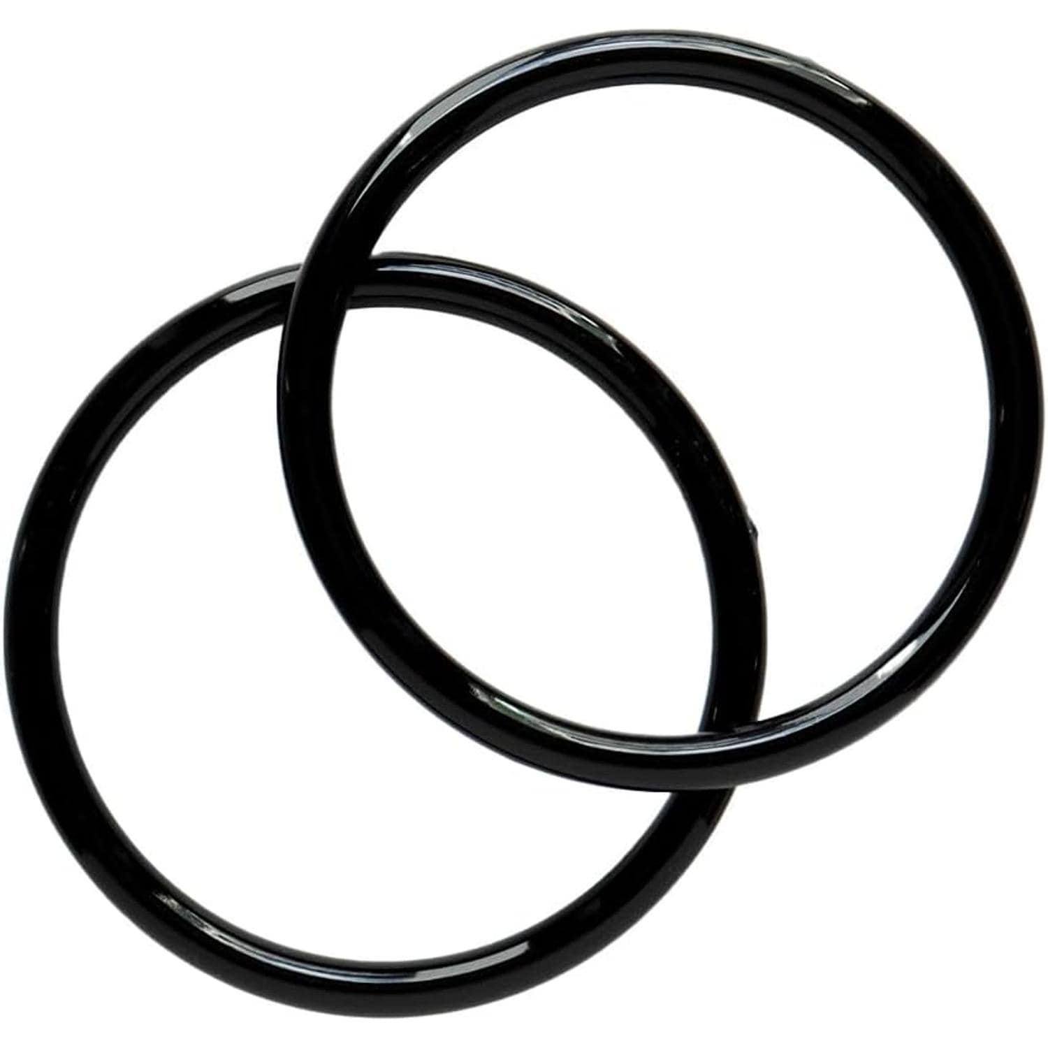 日本紐釦貿易 プラスチックリング 内径9cm 外径10.5cm 10組入 黒 P273S-B-10 (ご注文単位1箱)【直送品】