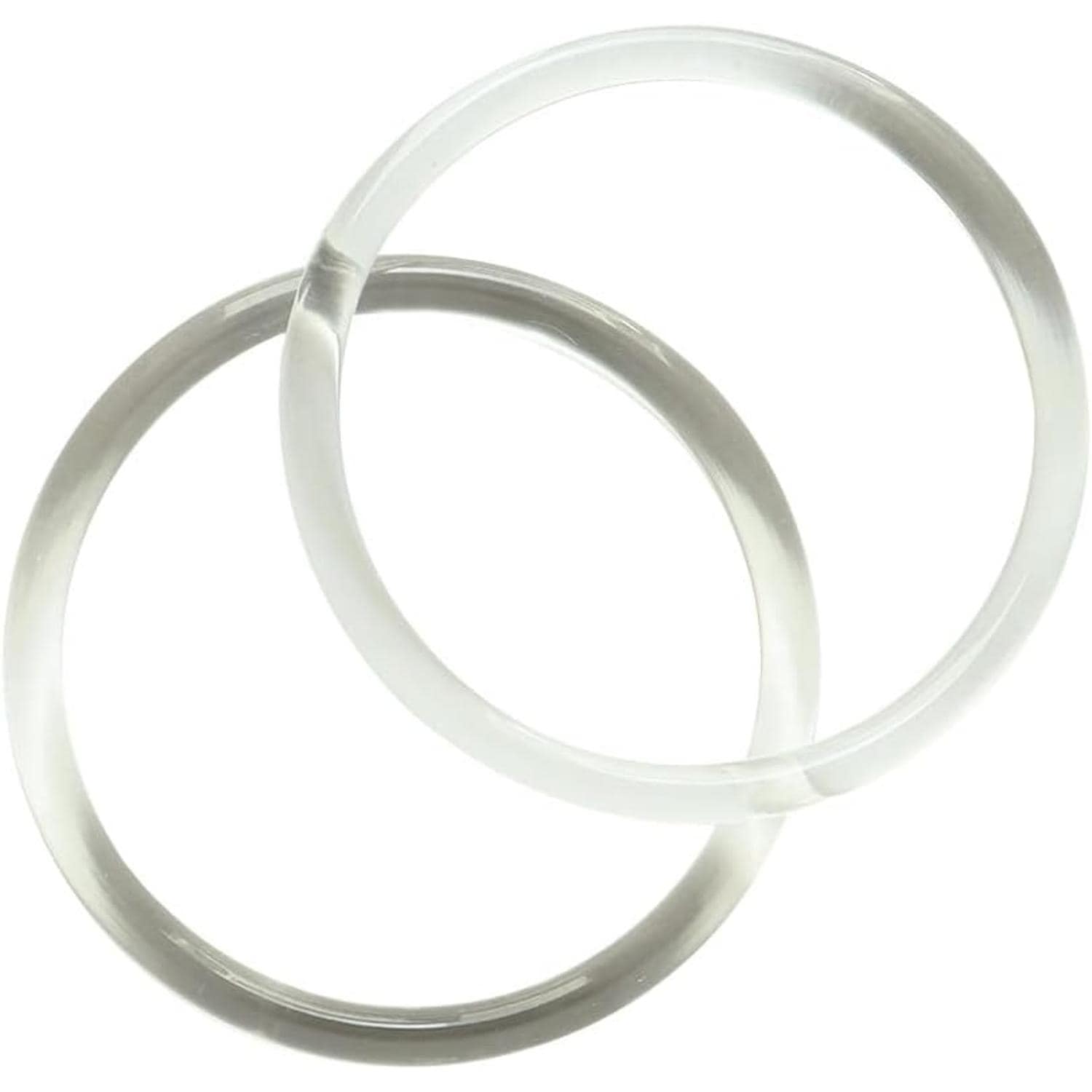 日本紐釦貿易 プラスチックリング 内径9cm 外径10.5cm 10組入 透明 P273S-CR-10 (ご注文単位1箱)【直送品】