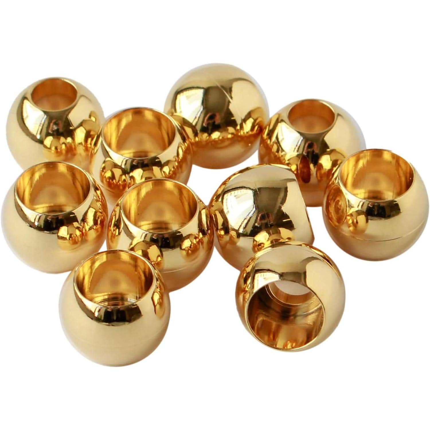 日本紐釦貿易 ループエンド 外径W13mm×H11mm 10個 ゴールド N813-G （ご注文単位1束）【直送品】