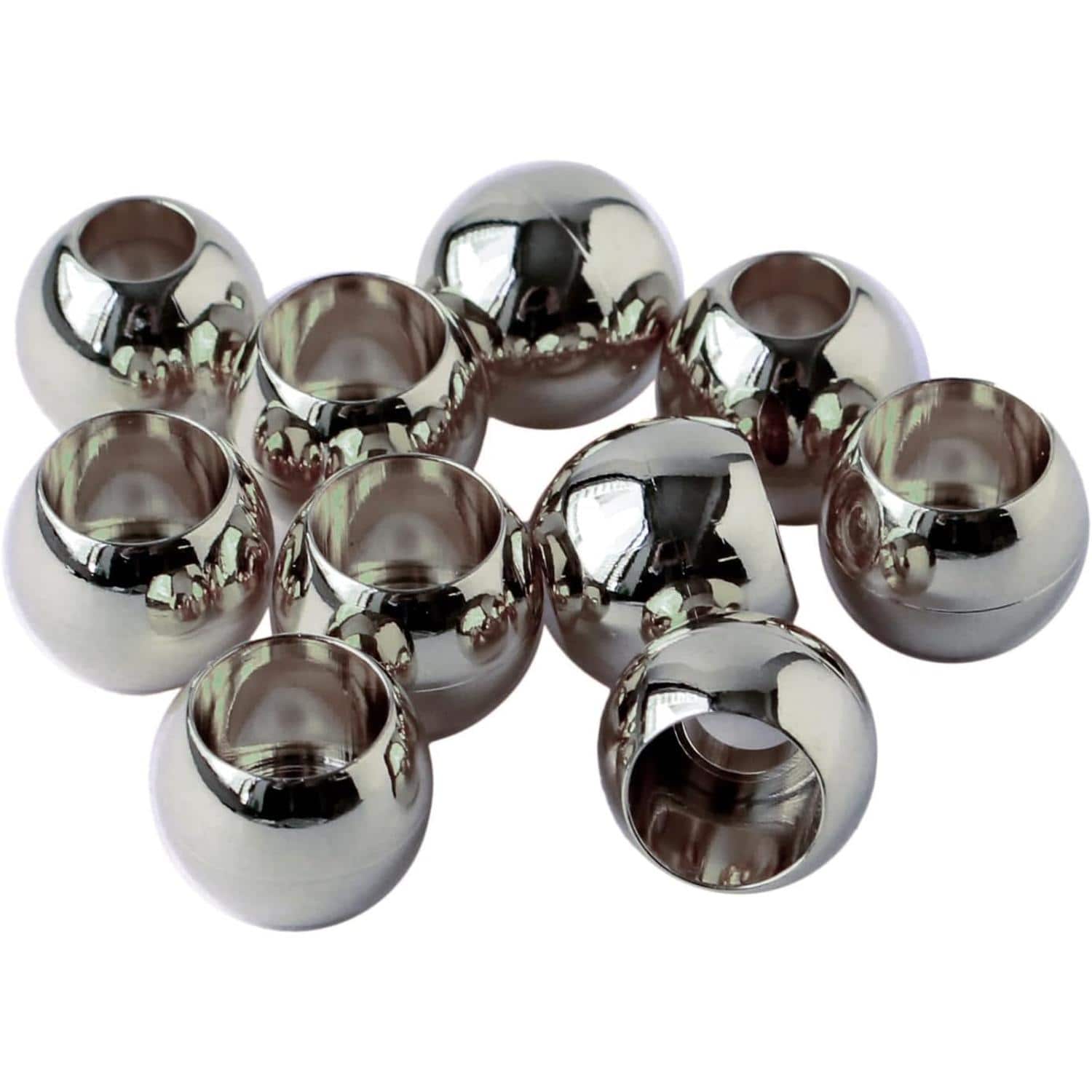 日本紐釦貿易 ループエンド 外径W13mm×H11mm 10個 シルバー N813-S （ご注文単位1束）【直送品】