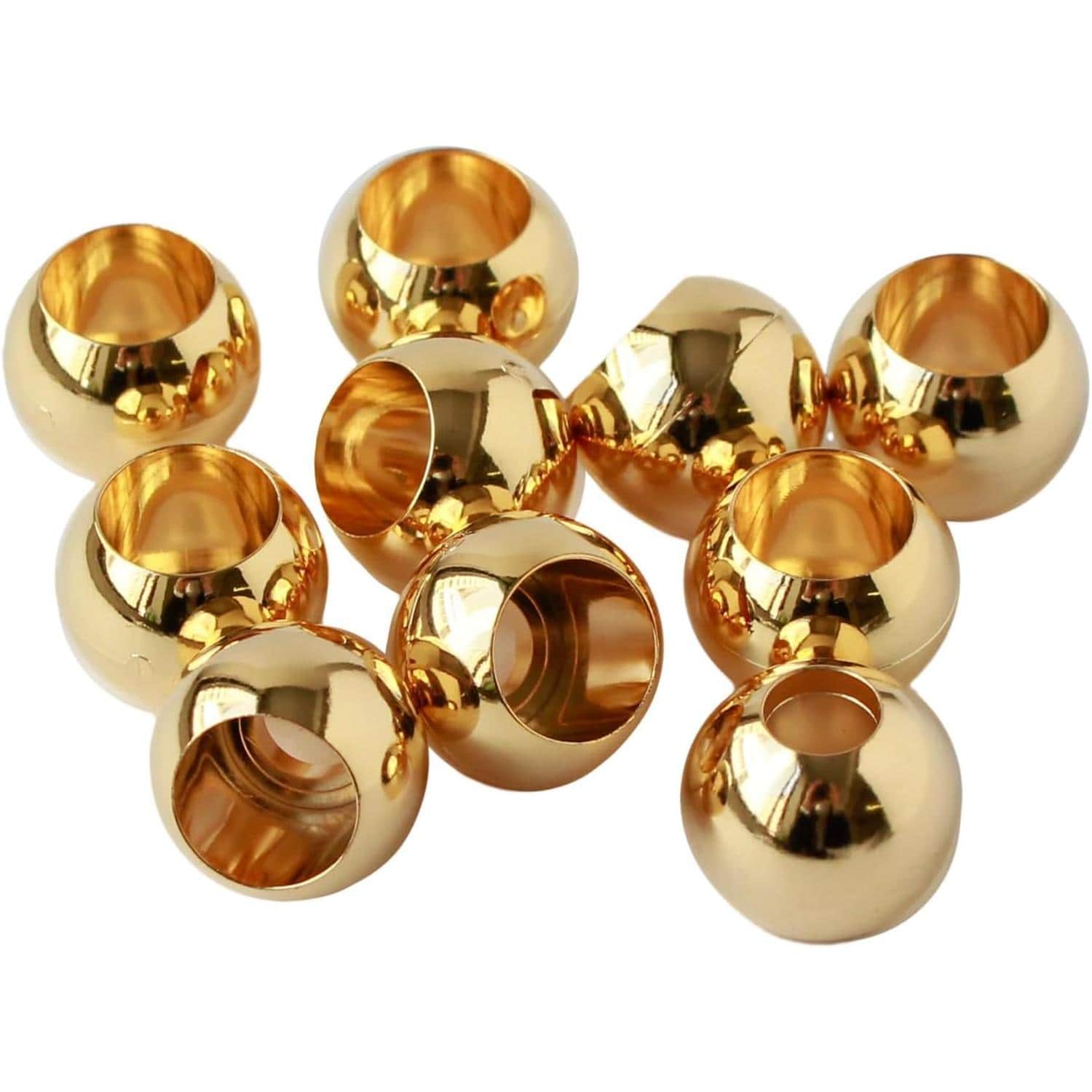 日本紐釦貿易 ループエンド 外径W15mm×H13mm 10個 ゴールド N815-G （ご注文単位1束）【直送品】