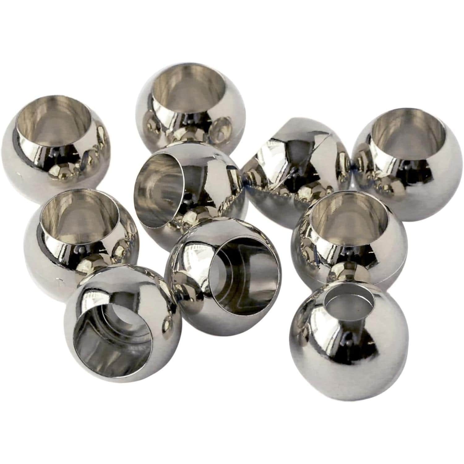 日本紐釦貿易 ループエンド 外径W15mm×H13mm 10個 シルバー N815-S （ご注文単位1束）【直送品】