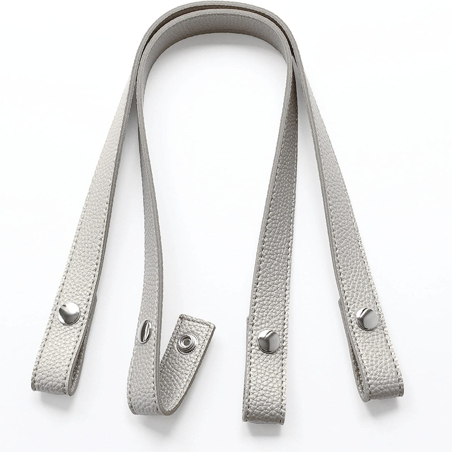 日本紐釦貿易 エンボス加工 ホック式かんたん付け替えハンドル S/60cm 2本1組入 MAW58-SL (ご注文単位1個)【直送品】