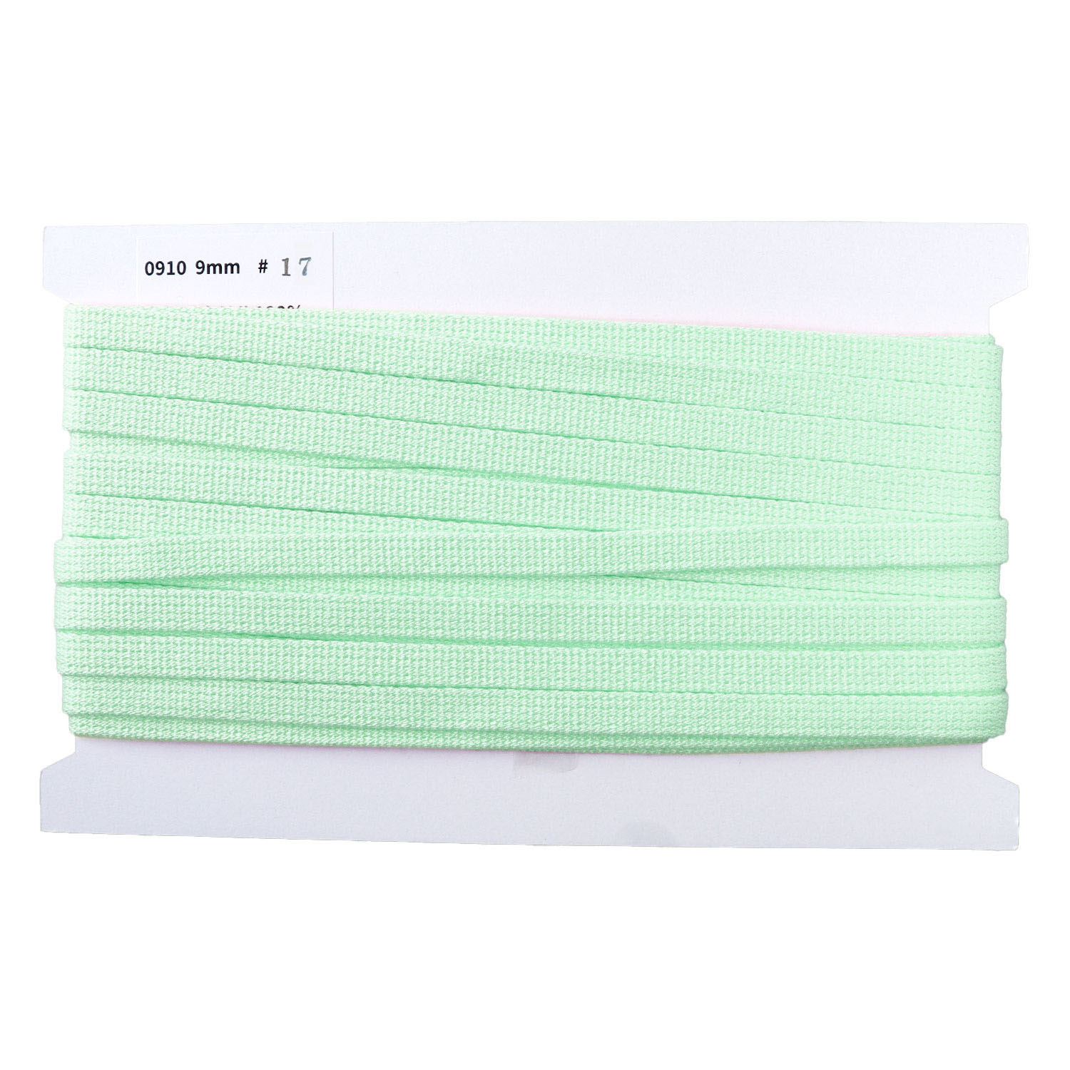 日本紐釦貿易 アクリル手芸用テープ 9mm巾 10m巻 パステルソーダ IC0910-17 （ご注文単位1巻）【直送品】