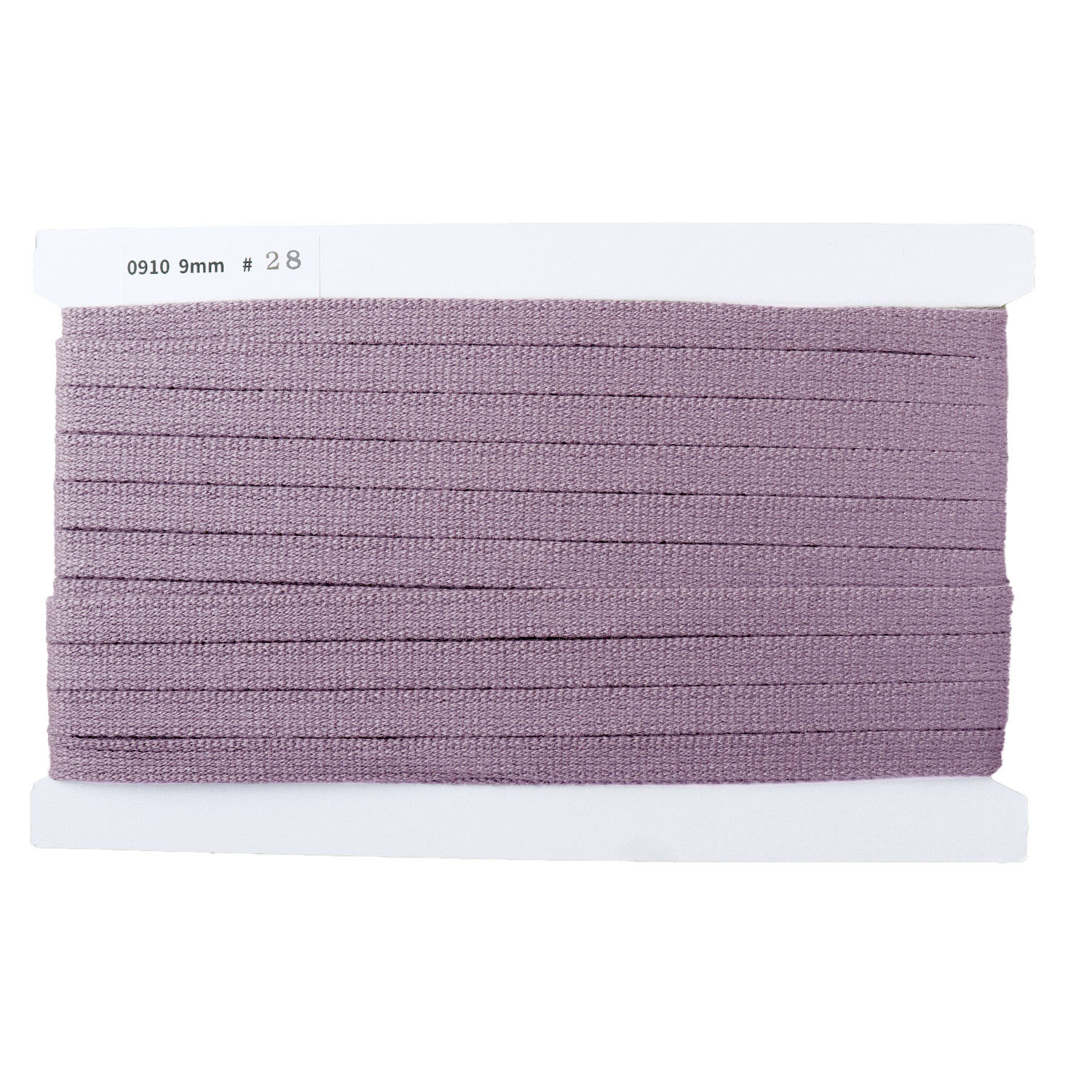 日本紐釦貿易 アクリル手芸用テープ 9mm巾 10m巻 ラベンダー IC0910-28 （ご注文単位1巻）【直送品】
