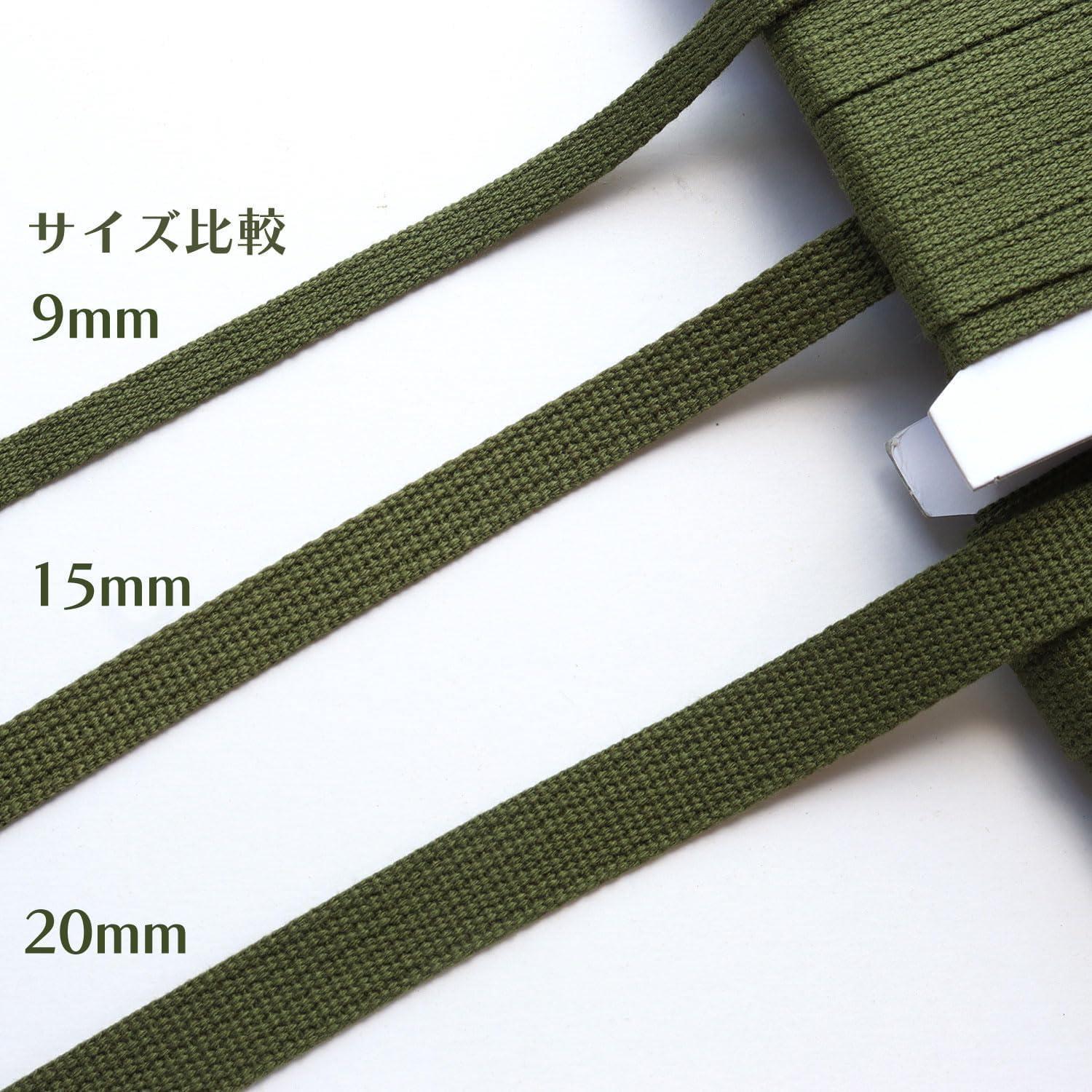 日本紐釦貿易 アクリル手芸用テープ 15mm巾 10m巻 2mm厚 紺 IC1510-5 (ご注文単位1巻)【直送品】