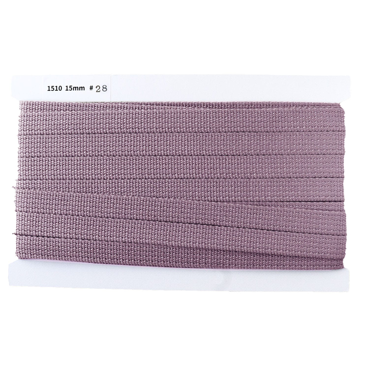 日本紐釦貿易 アクリル手芸用テープ 15mm巾 10m巻 ラベンダー IC1510-28 （ご注文単位1巻）【直送品】