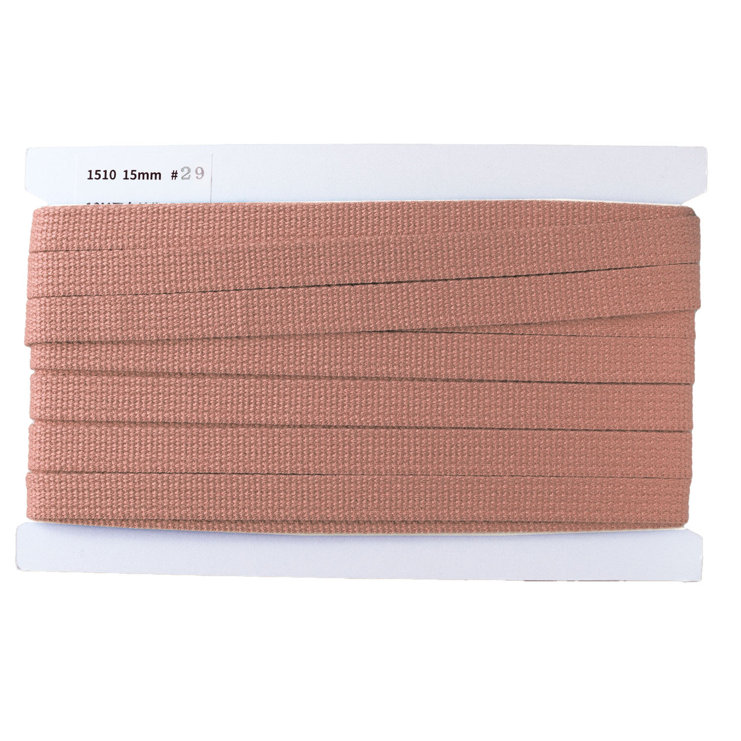 日本紐釦貿易 アクリル手芸用テープ 15mm巾 10m巻 ピンクベージュ IC1510-29 （ご注文単位1巻）【直送品】