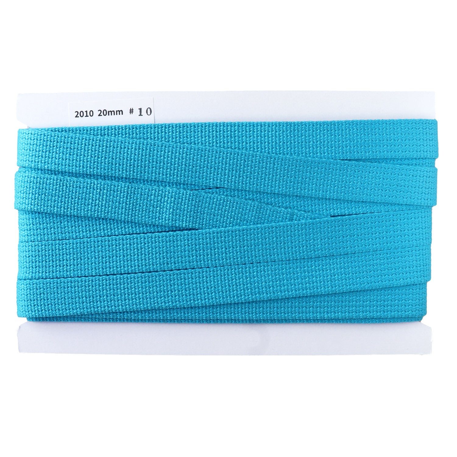 日本紐釦貿易 アクリル手芸用テープ 20mm巾 10m巻 ブルー IC2010-10 （ご注文単位1巻）【直送品】