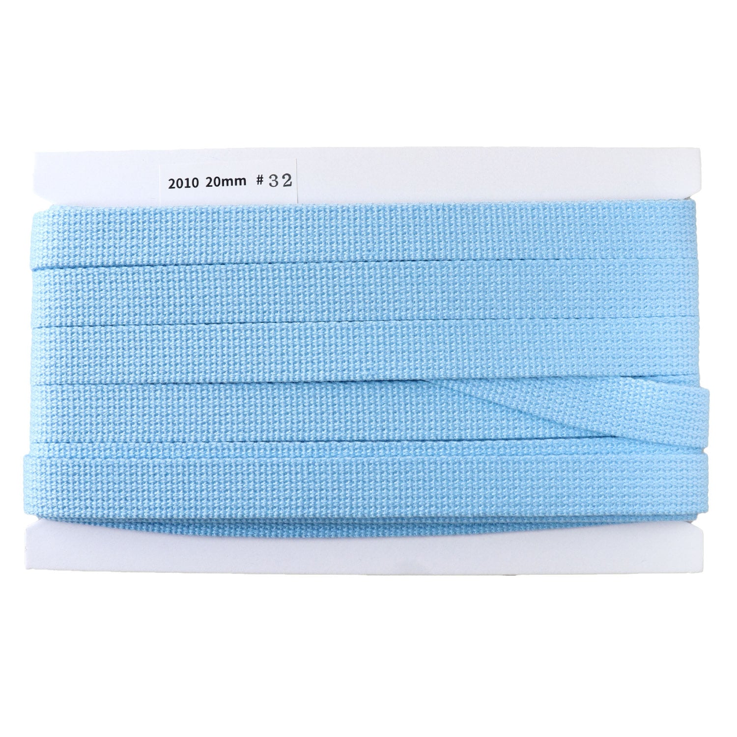 日本紐釦貿易 アクリル手芸用テープ 20mm巾 10m巻 ベビーブルー IC2010-32 （ご注文単位1巻）【直送品】