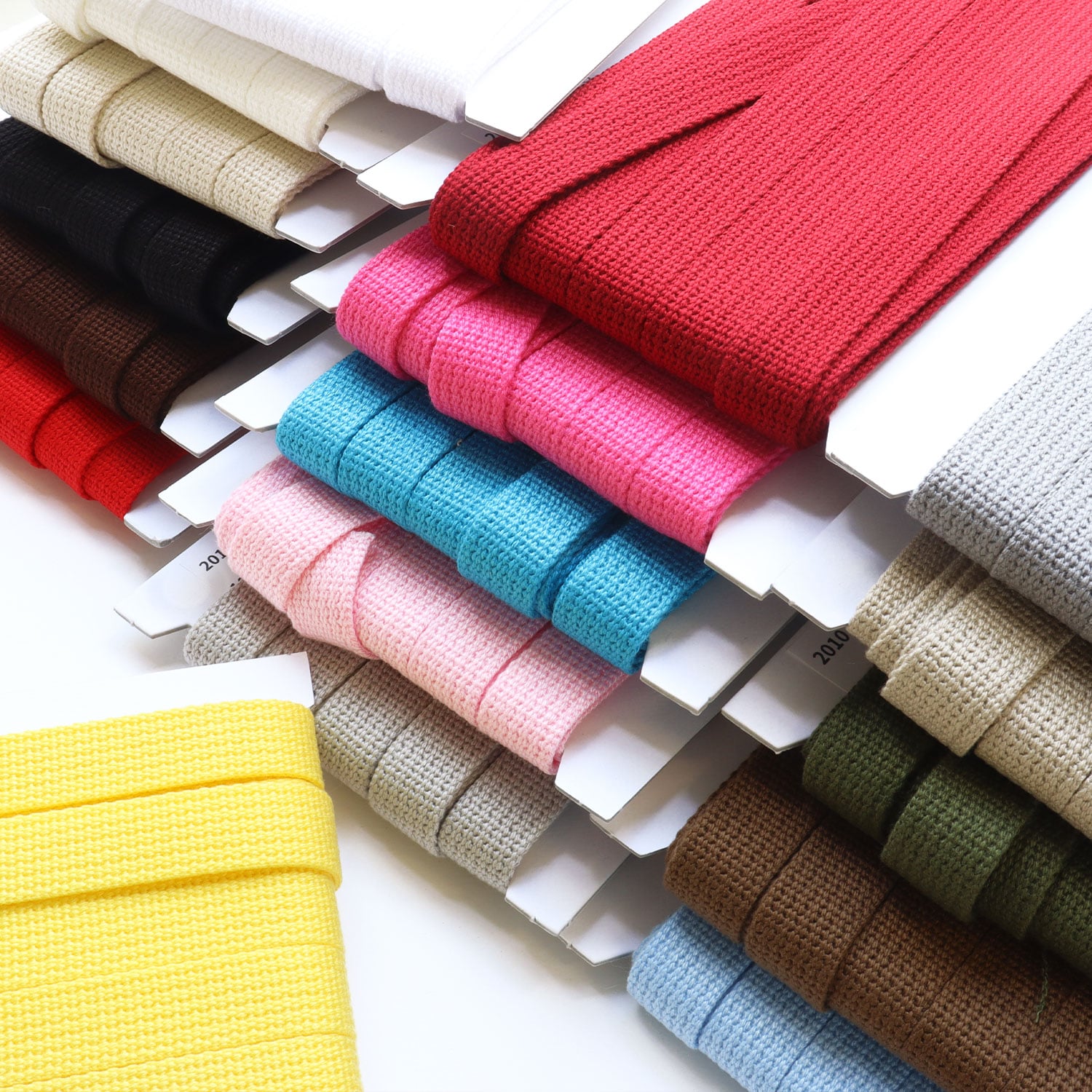 日本紐釦貿易 アクリル手芸用テープ 20mm巾 10m巻 ベビーブルー IC2010-32 (ご注文単位1巻)【直送品】