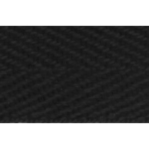 日本紐釦貿易 綾織テープ 巾15mm×50m巻 黒 IC2080-4 (ご注文単位1巻)【直送品】