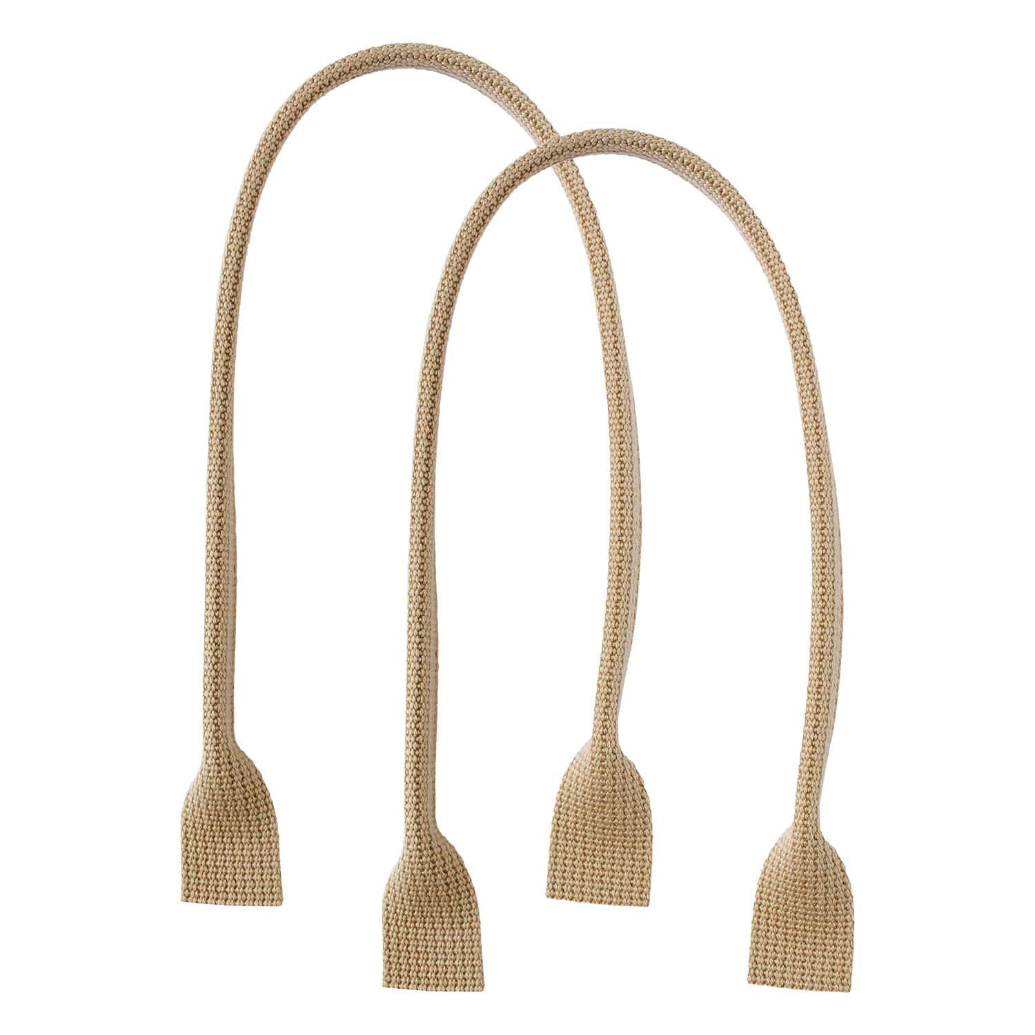 日本紐釦貿易 アクリルハンドル 55cm オーク 2本1組入 DCH9855-5 (ご注文単位1組)【直送品】