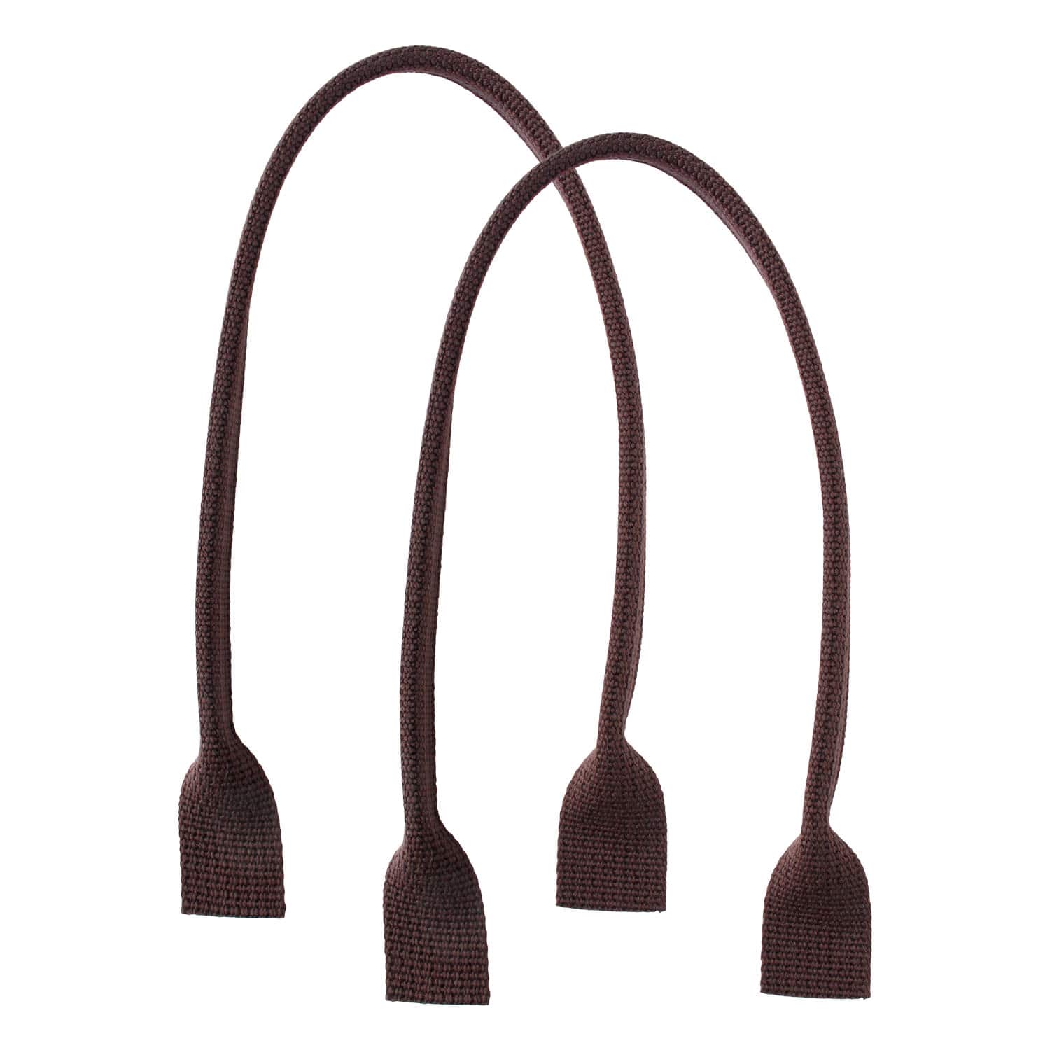 日本紐釦貿易 アクリルハンドル 55cm チョコ 2本1組入 DCH9855-12 (ご注文単位1組)【直送品】