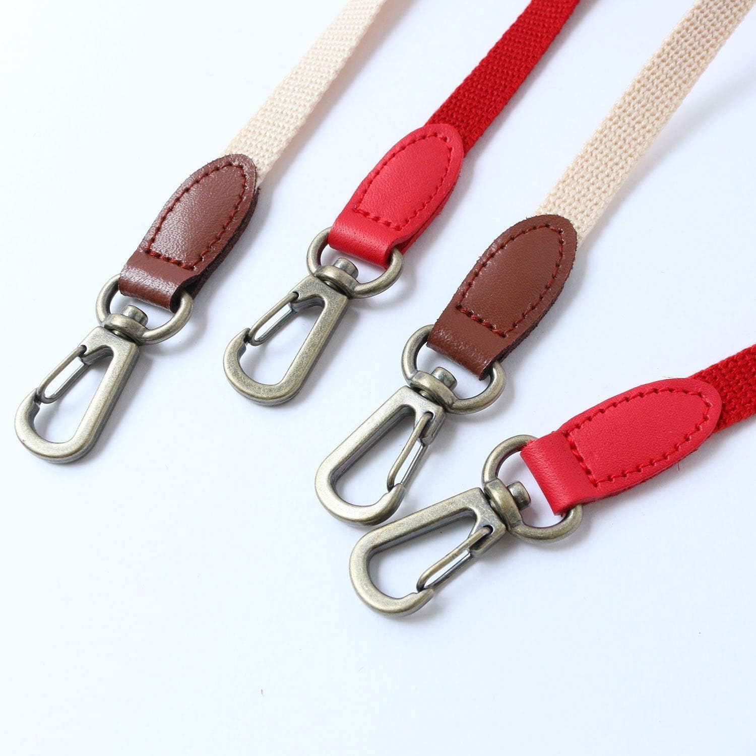 日本紐釦貿易 レザーコンビショルダー 長さ86~140cm 1本 生成 KT85-W (ご注文単位1本)【直送品】