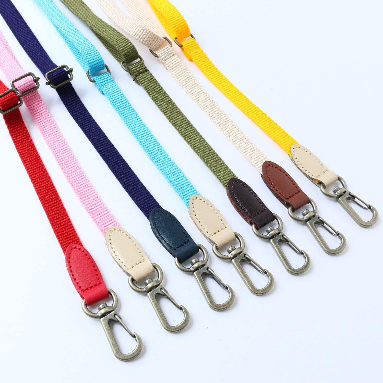 日本紐釦貿易 レザーコンビショルダー 長さ86~140cm 1本 紺 KT85-N (ご注文単位1本)【直送品】