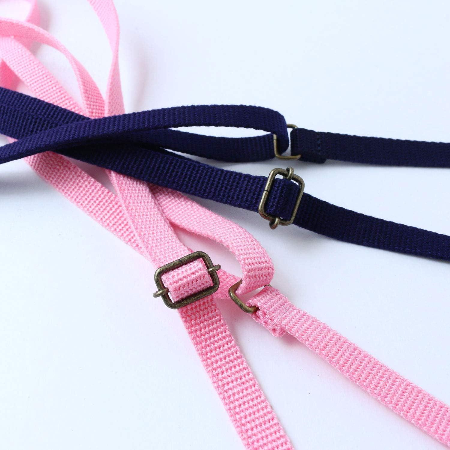 日本紐釦貿易 レザーコンビショルダー 長さ86~140cm 1本 紺 KT85-N (ご注文単位1本)【直送品】