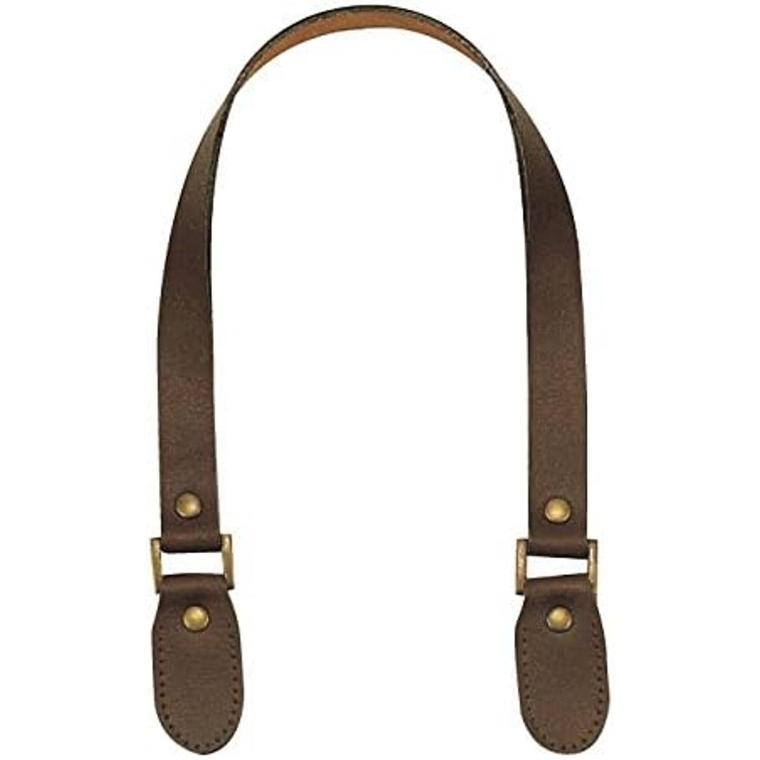 日本紐釦貿易 本革持手 ボストン用金具付 58cm KT7-C (ご注文単位1組)【直送品】