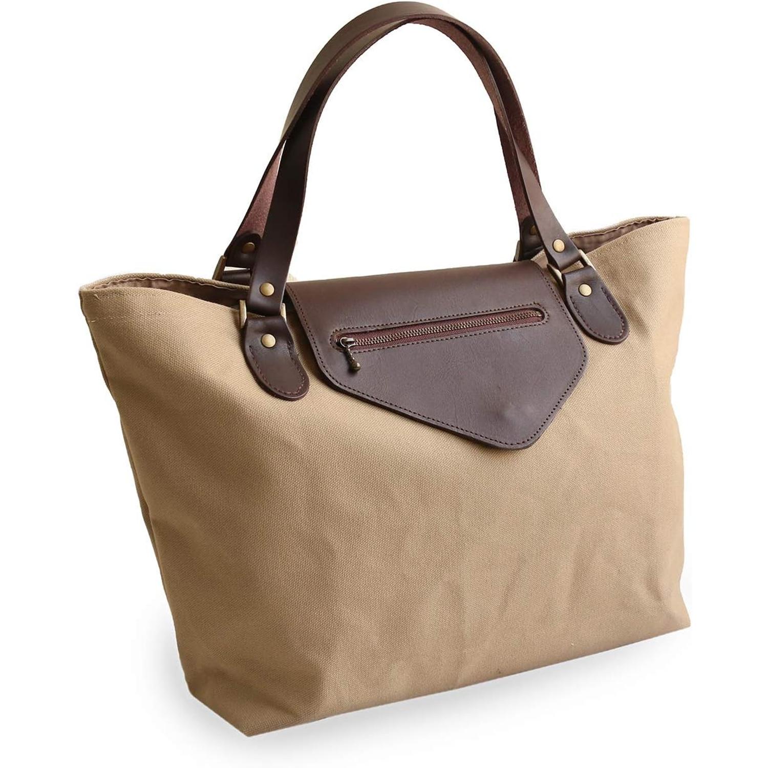 日本紐釦貿易 本革持手 ボストン用金具付 58cm KT7-Y (ご注文単位1組)【直送品】