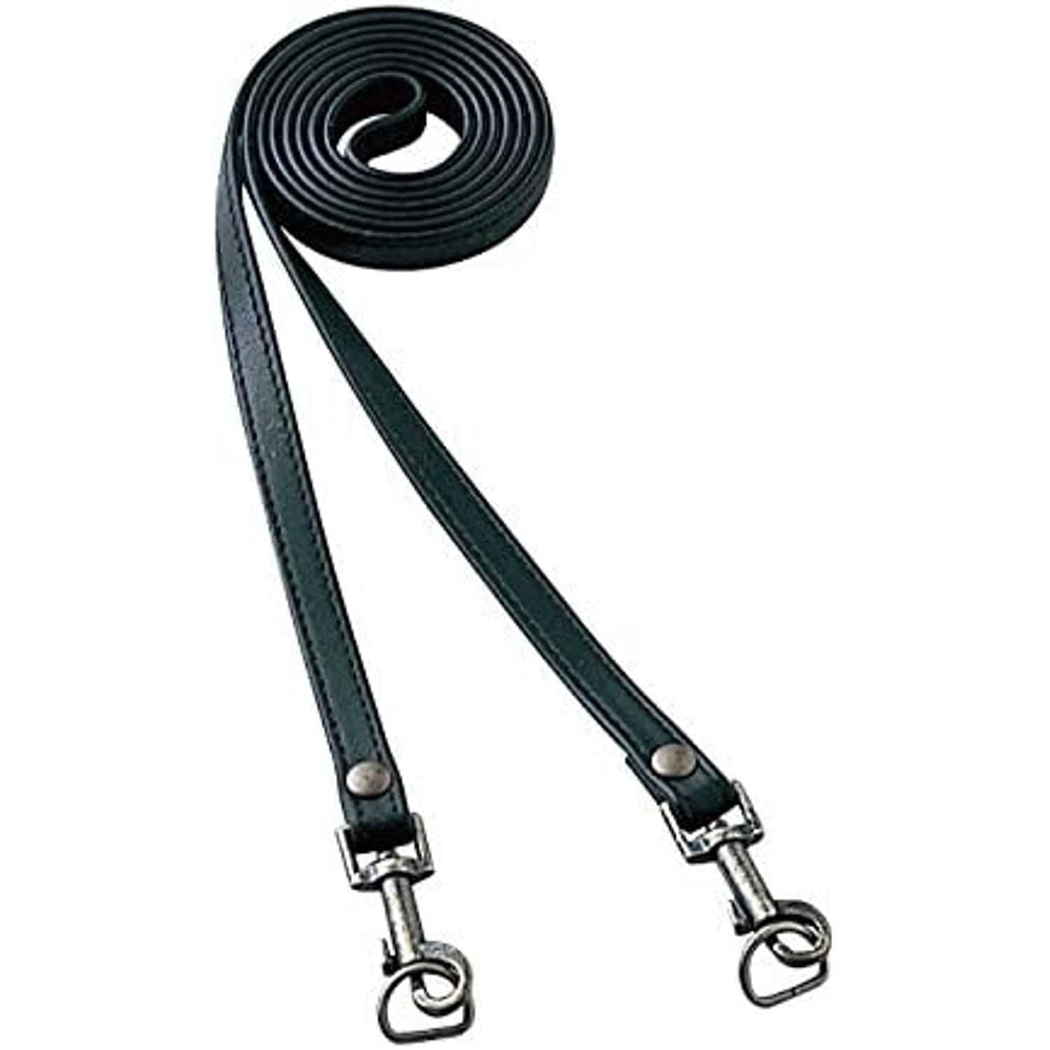 日本紐釦貿易 本革ショルダー 125cm KT15-B （ご注文単位1本）【直送品】