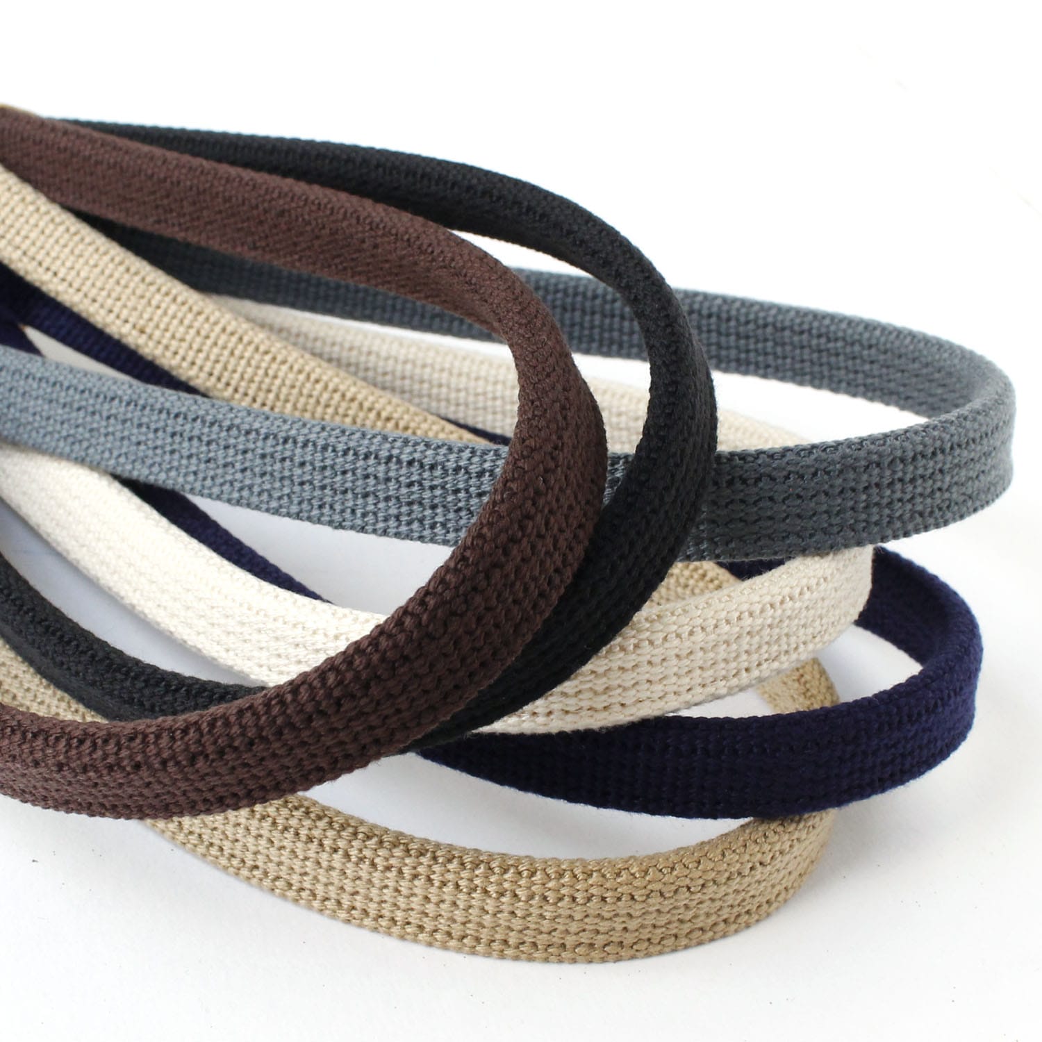 日本紐釦貿易 アクリルハンドル 55cm 濃紺 2本1組入 DCH9855-24 (ご注文単位1組)【直送品】