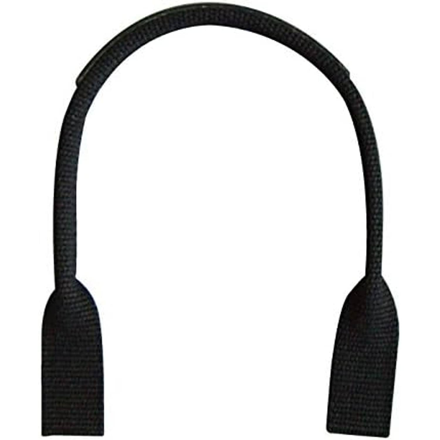 日本紐釦貿易 アクリル持手 本革パーツ付 33cm 2本 KT43-B （ご注文単位1組）【直送品】