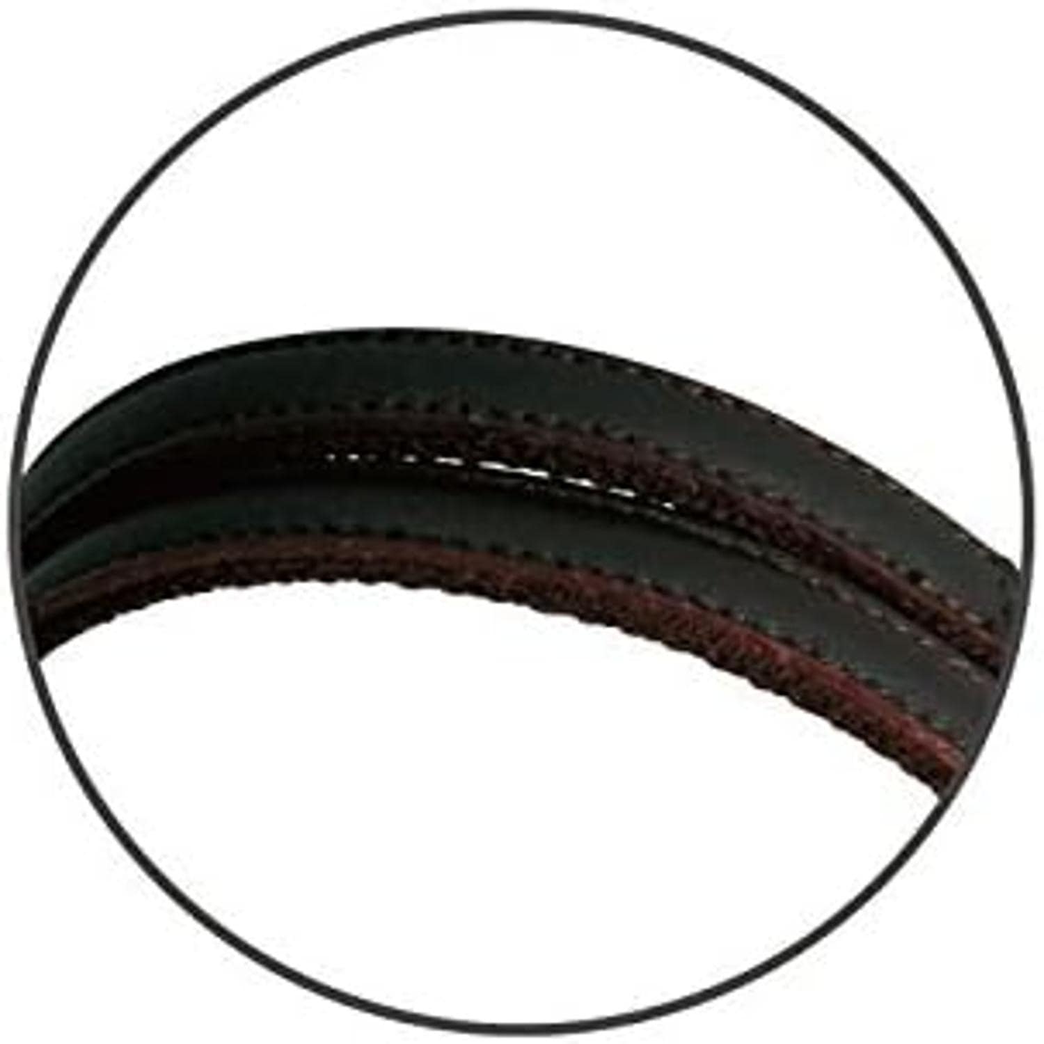 日本紐釦貿易 アクリル持手 本革パーツ付 33cm 2本 KT43-C (ご注文単位1組)【直送品】