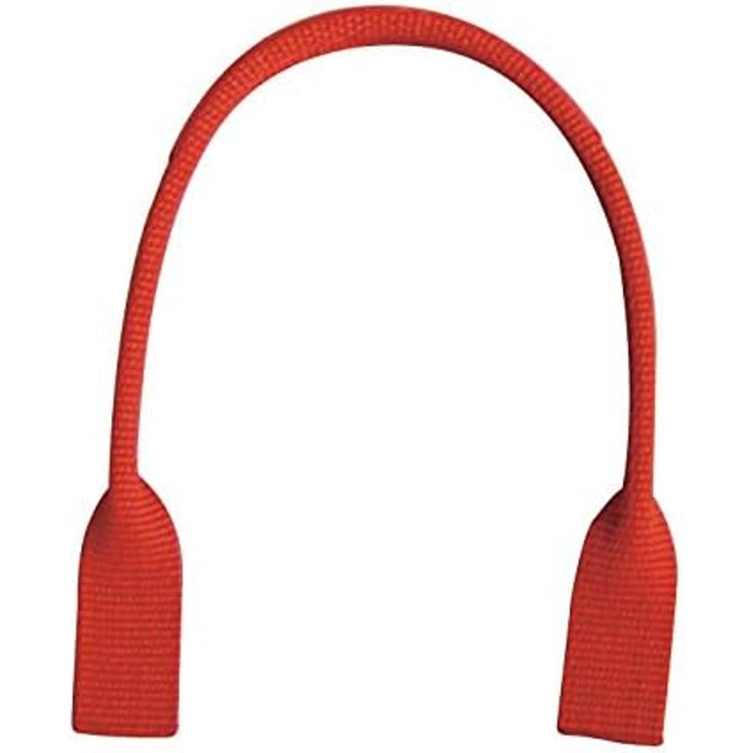 日本紐釦貿易 アクリル持手 本革パーツ付 33cm 2本 KT43-R （ご注文単位1組）【直送品】