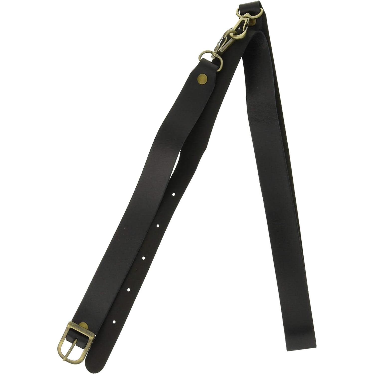 日本紐釦貿易 本革ショルダータイプ 撥水加工 25mm巾 KT63-B （ご注文単位1本）【直送品】