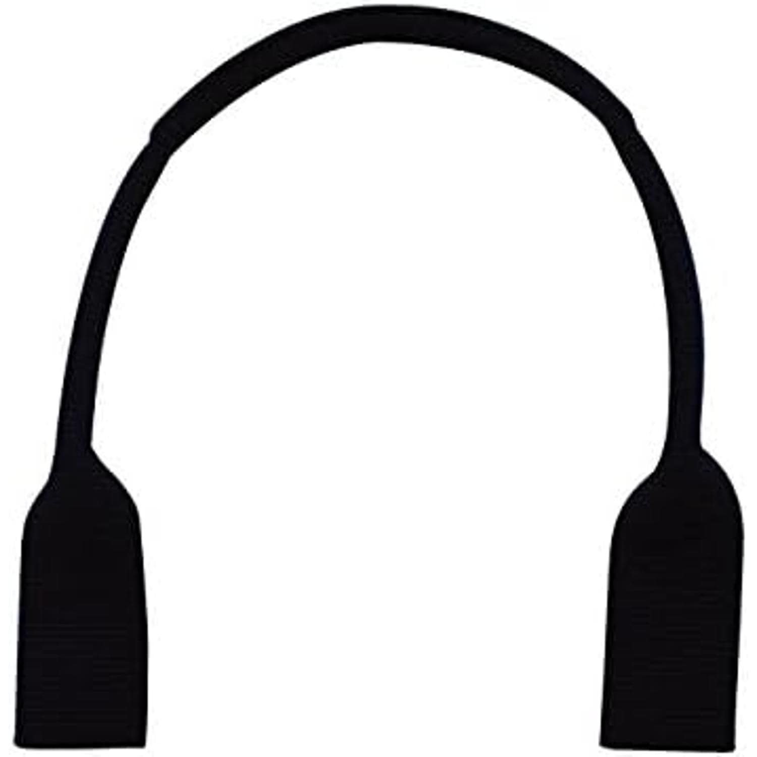 日本紐釦貿易 アクリル持手 本皮パーツ付 42cm 2本 KT30-N （ご注文単位1組）【直送品】