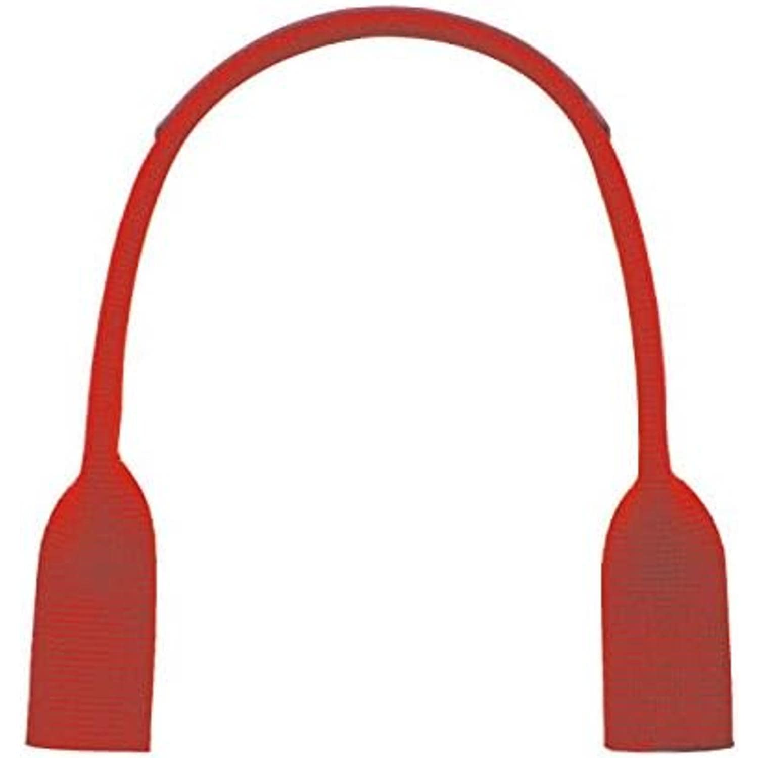 日本紐釦貿易 アクリル持手 本皮パーツ付 42cm 2本 KT30-R （ご注文単位1組）【直送品】