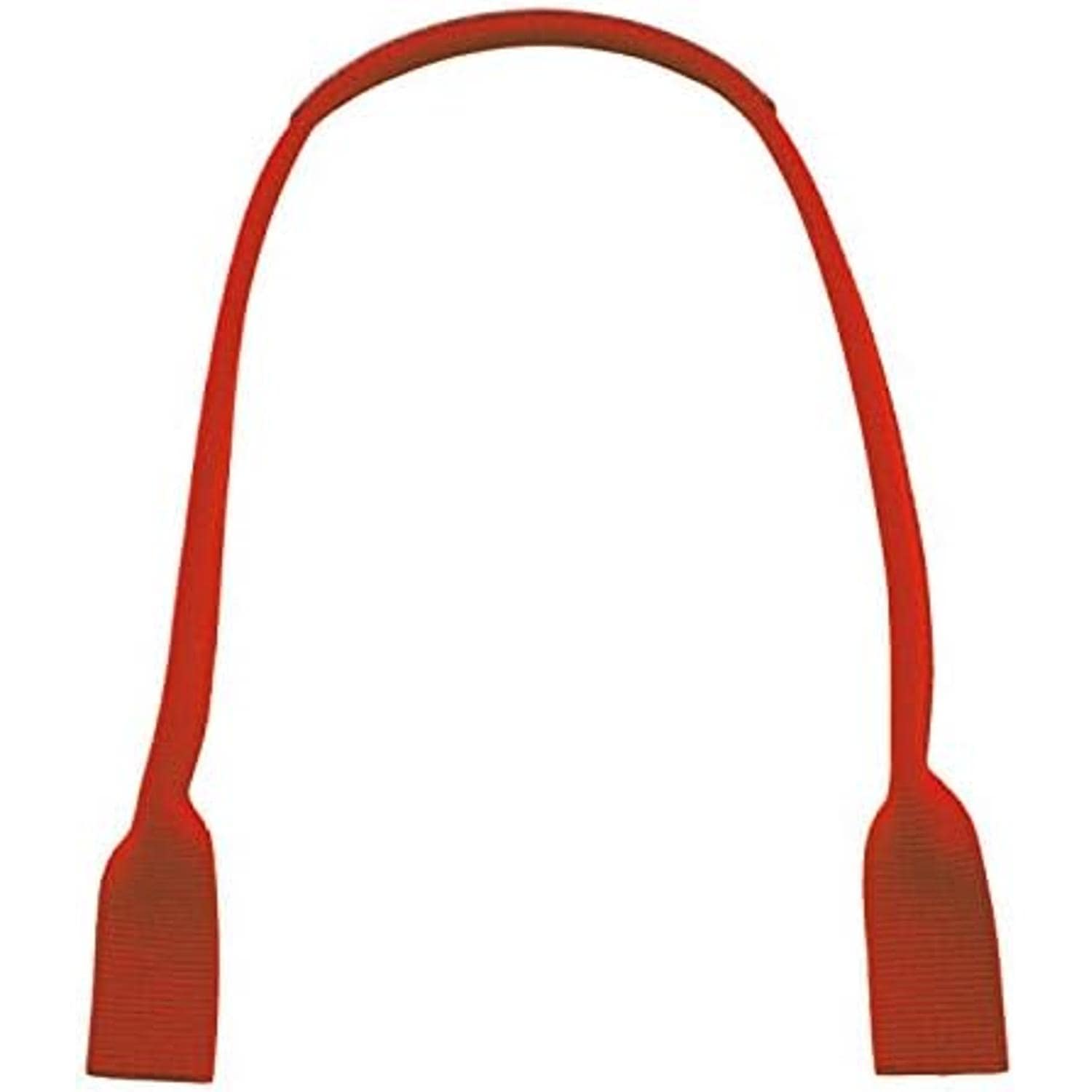 日本紐釦貿易 アクリル持手 本皮パーツ付 60cm 2本 KT42-R （ご注文単位1組）【直送品】