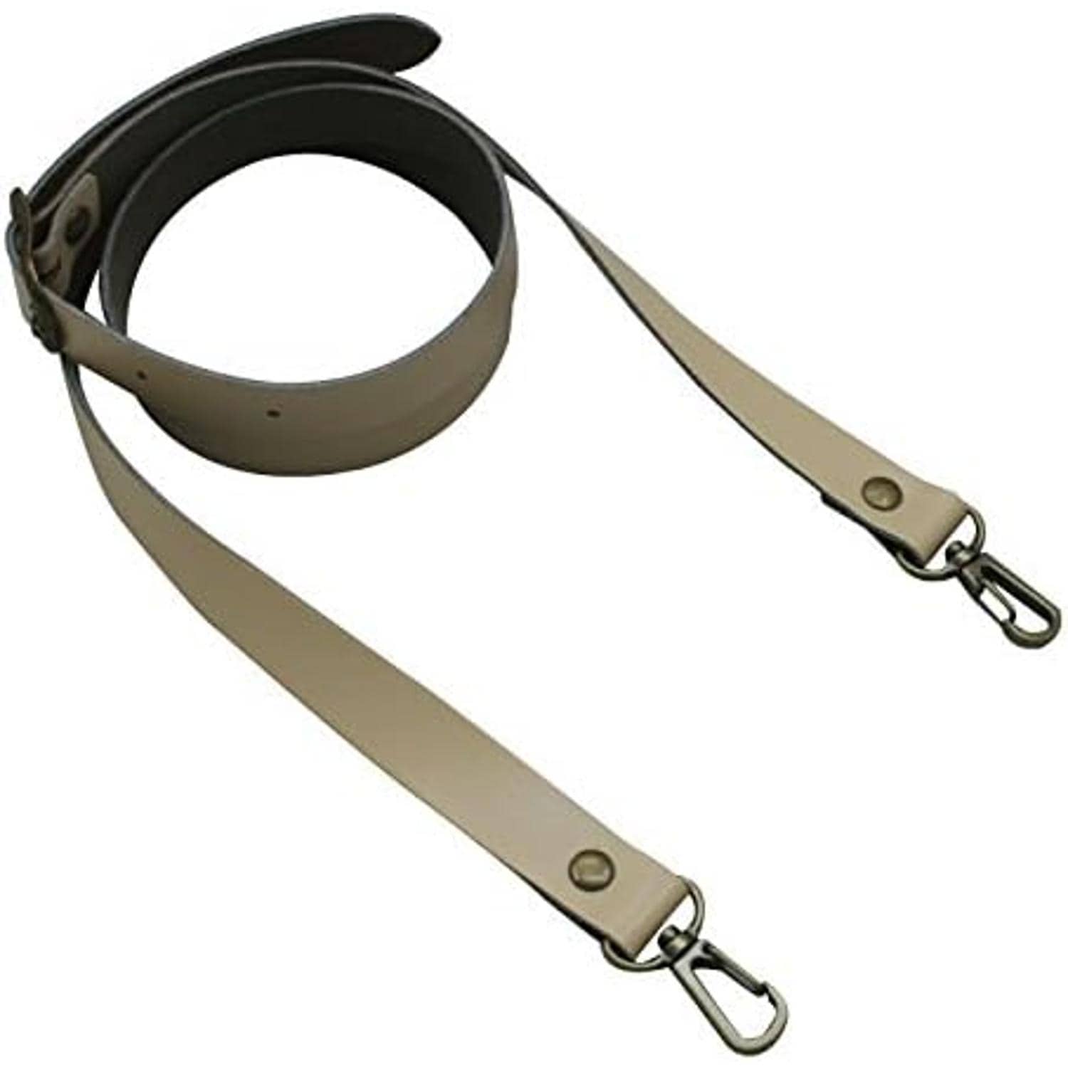 日本紐釦貿易 本革ショルダー 撥水加工 1.8cm巾 KT59-W (ご注文単位1本)【直送品】