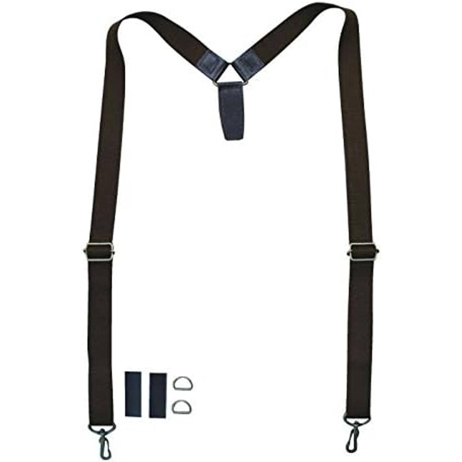 日本紐釦貿易 本革持手バーバリー織リュックタイプ 巾2.5cm KT71-C （ご注文単位1本）【直送品】