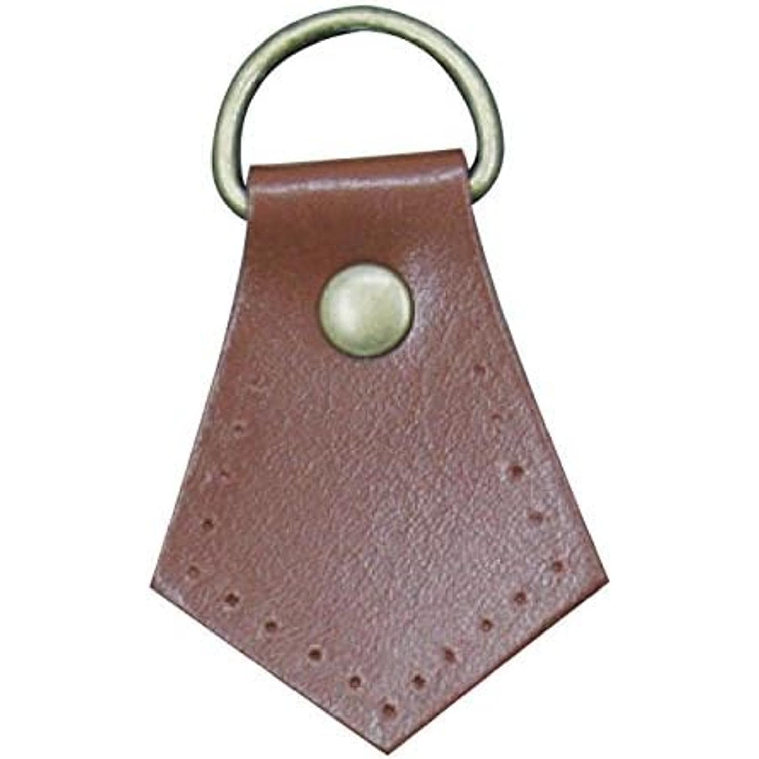 日本紐釦貿易 本革ジョイントパーツ 菱形 2個 KTF31-WR （ご注文単位1束）【直送品】