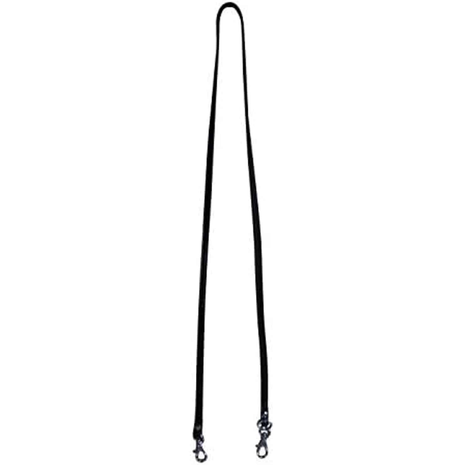 日本紐釦貿易 本革ネックストラップ 90cm KT74-B （ご注文単位1組）【直送品】