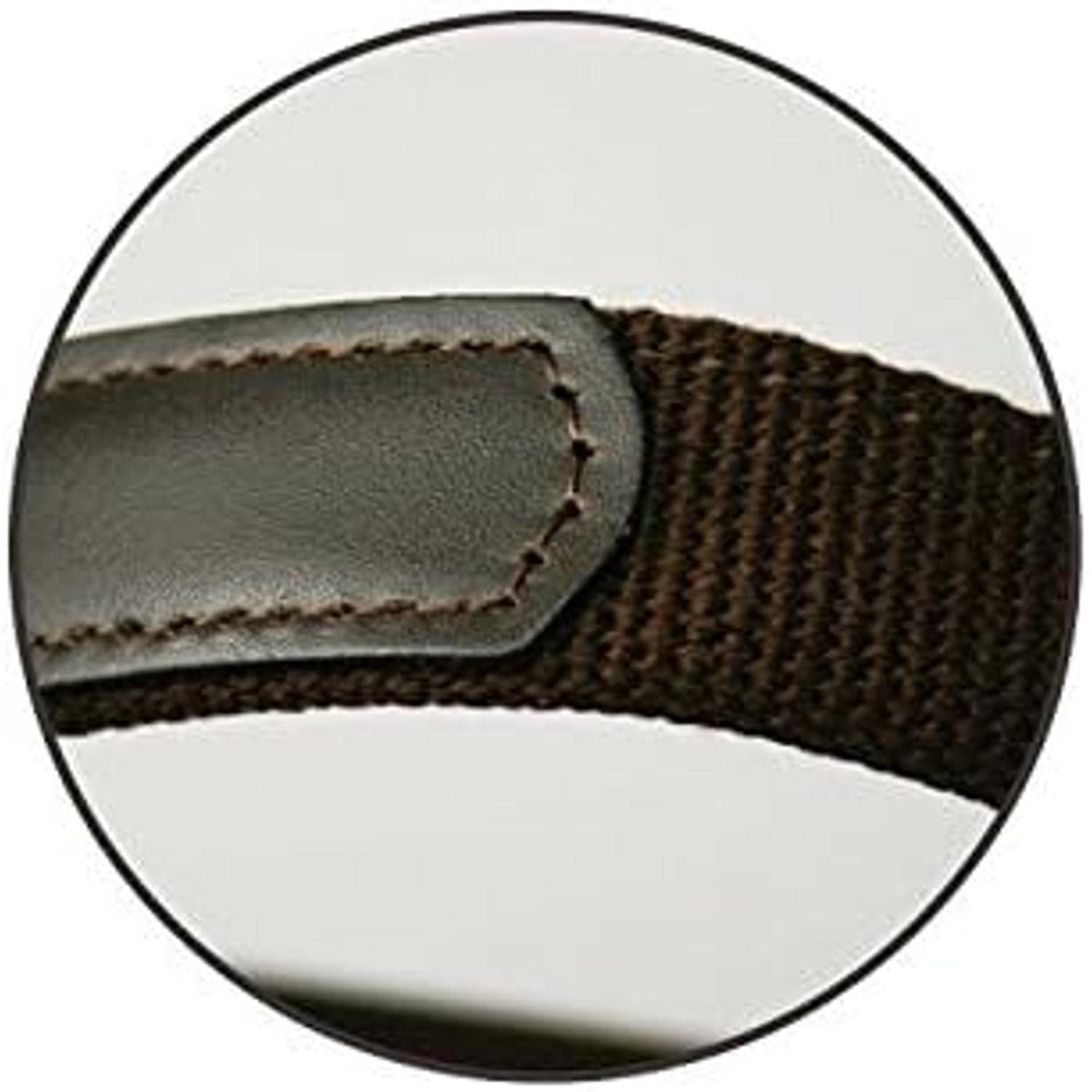 日本紐釦貿易 レザーオン広巾バーバリーハンドル 42cm KT80-C (ご注文単位1組)【直送品】