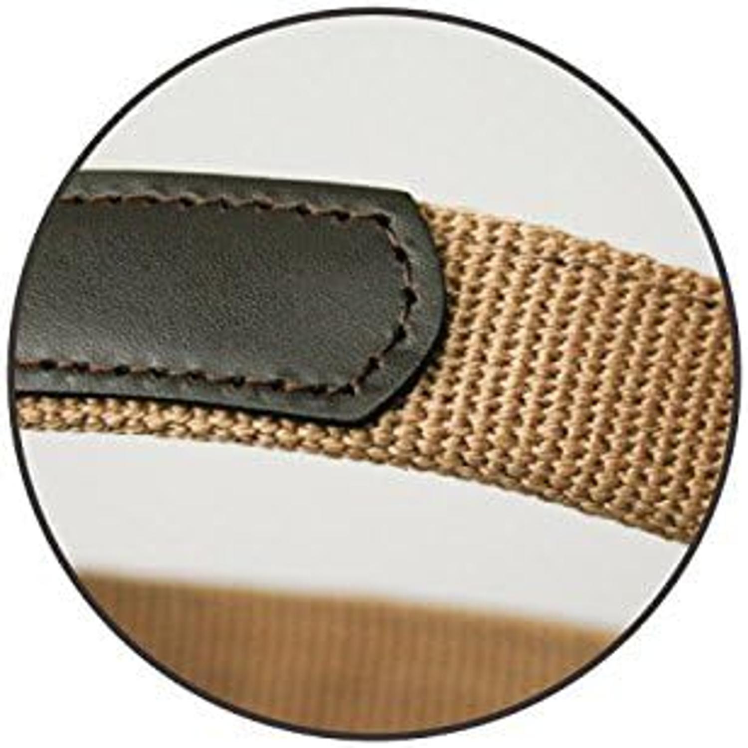 日本紐釦貿易 レザーオン広巾バーバリーハンドル 60cm KT81-E (ご注文単位1組)【直送品】