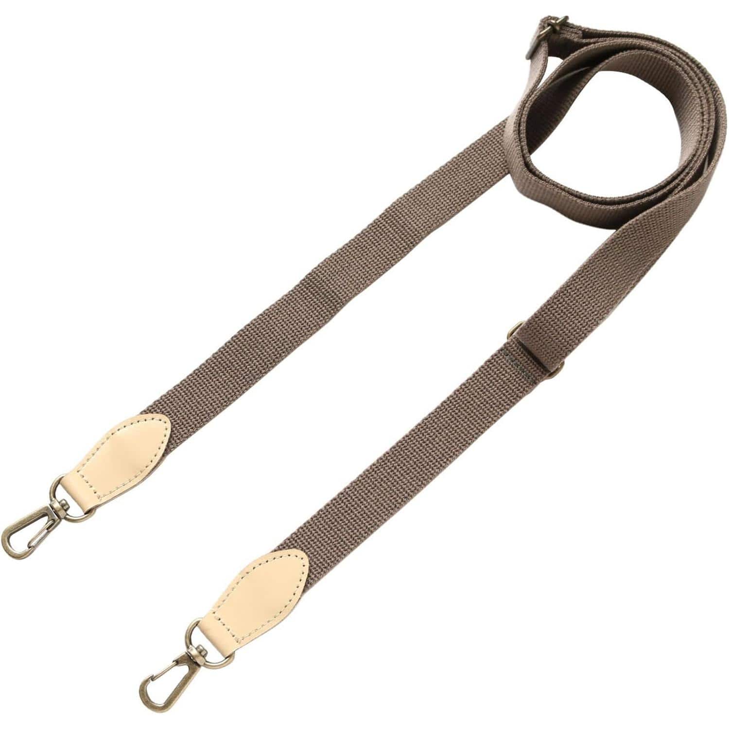 日本紐釦貿易 レザーコンビショルダー 巾20mm 本革パーツ付 KT86-S （ご注文単位1本）【直送品】