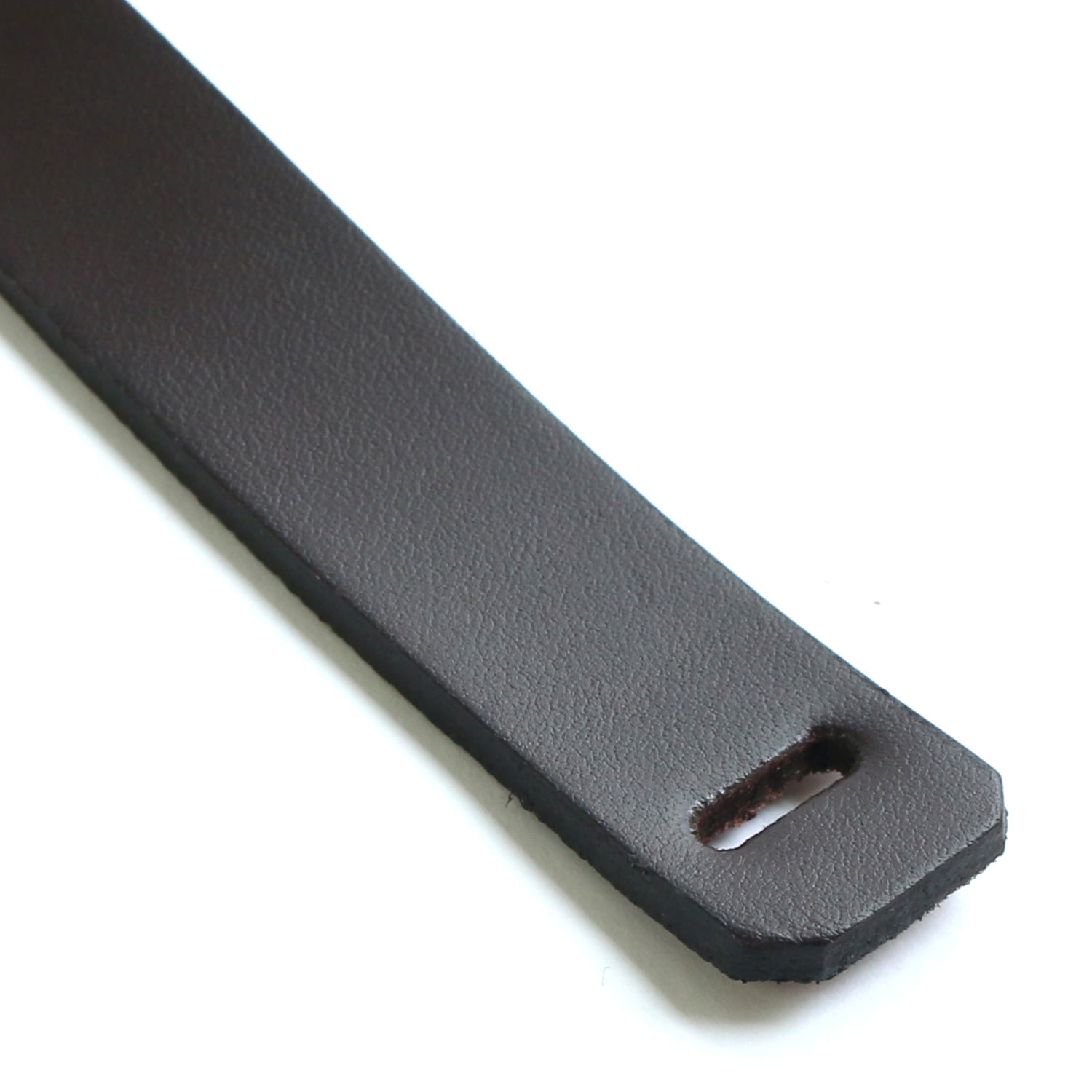 日本紐釦貿易 本革持ち手 チョコ 17mmx59.5cm 1組 KT91-C (ご注文単位1組)【直送品】